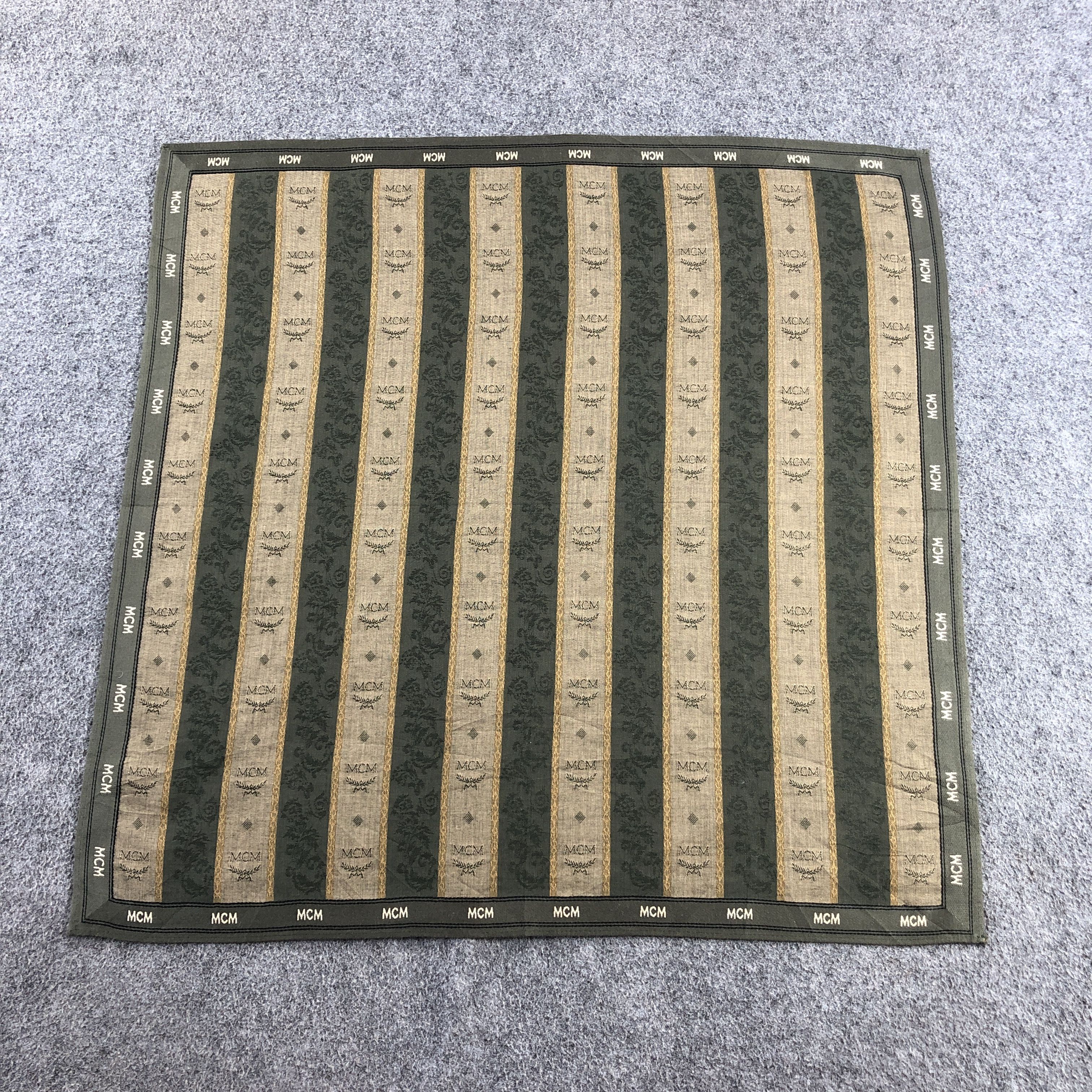 MCM × Vintage MCM Handkerchief Neckerchief Bandana H2786 Size ONE SIZE - 2 Thumbnail