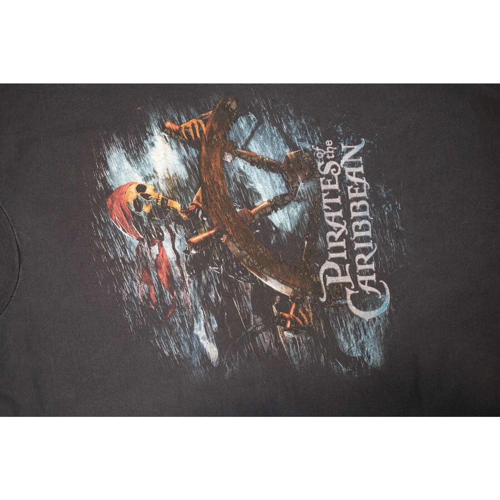 Disney Vintage 2006 Disney Pirates Caribbean Jack Sparrow XL Black Size US M / EU 48-50 / 2 - 3 Thumbnail