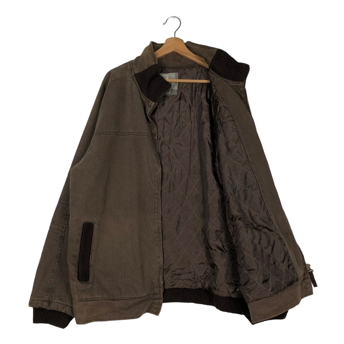Japanese Brand 🔥VINTAGE BIKER JACKET CONTRASTRICK ISSEY MIYAKE Size US XL / EU 56 / 4 - 11 Thumbnail