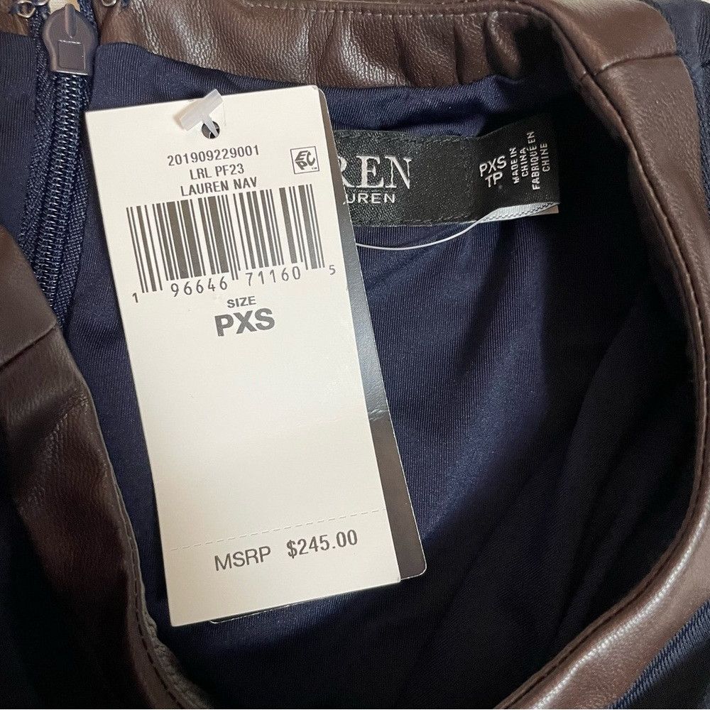 Ralph Lauren NWT New $245 Ralph Lauren Tie-Front Sleeveless Navy Jumpsui Size 26" / US 2 / IT 38 - 6 Thumbnail