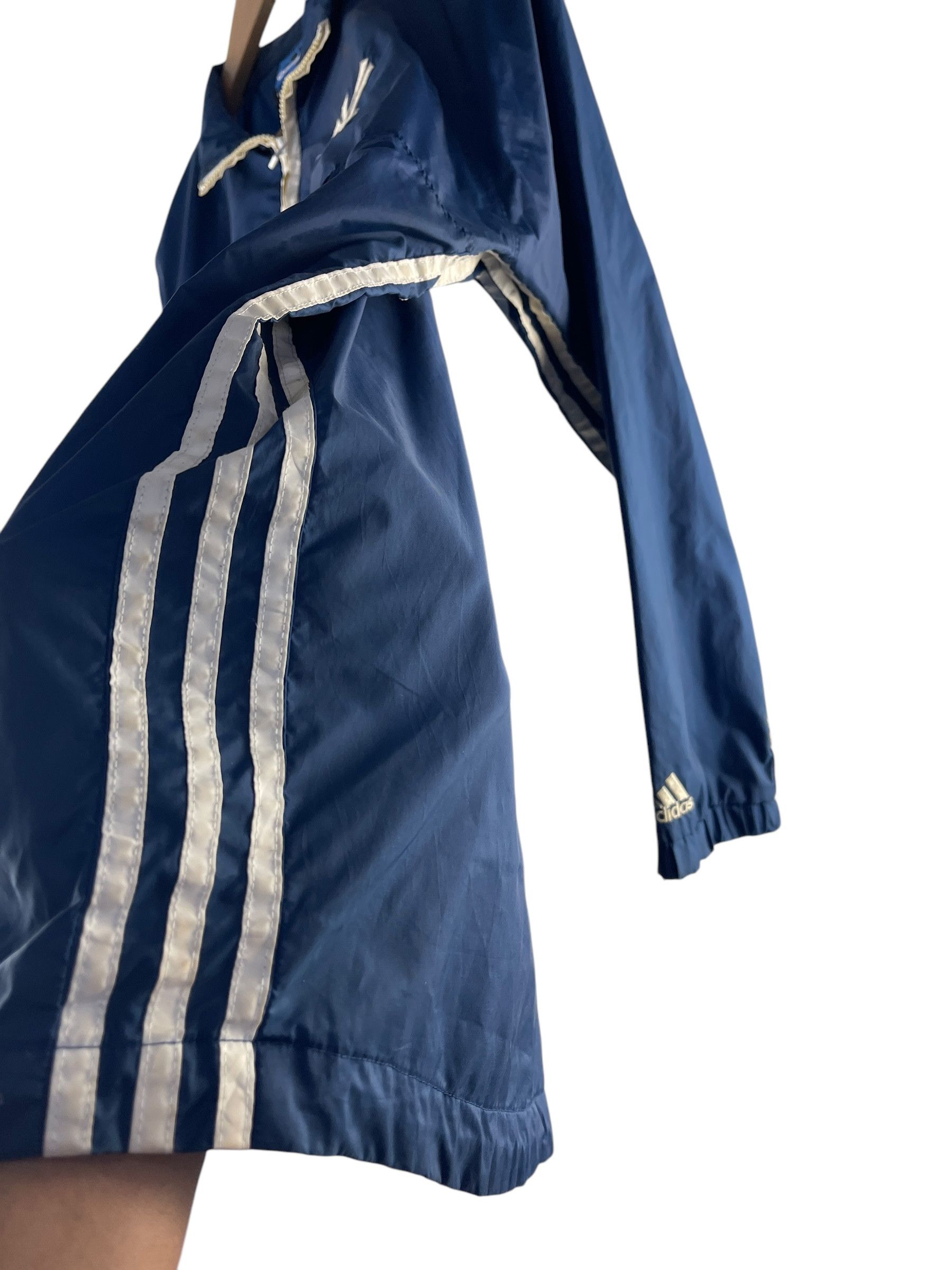 Adidas Vintage NY Adidas Anorak Windbreaker Jacket Size US L / EU 52-54 / 3 - 8 Thumbnail