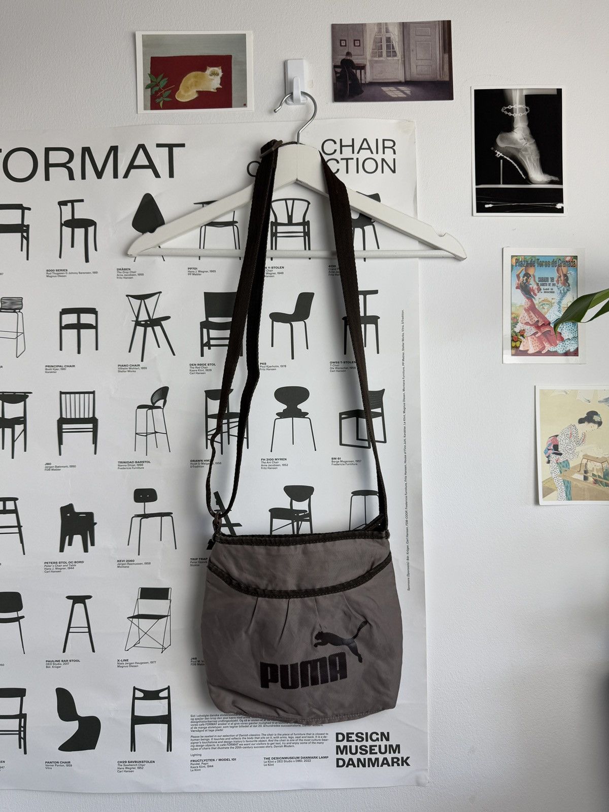 Puma Vintage y2k Puma big logo shoulder bag blockcore skate trend Size ONE SIZE - 1 Thumbnail