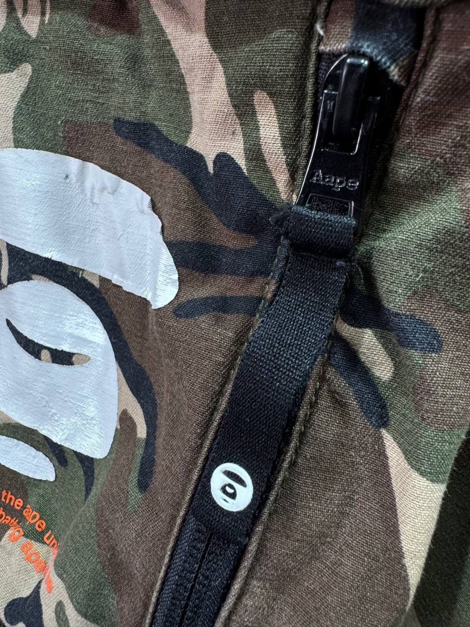 Aape Aape By A Bathing Ape Camo Men’s Trousers Cargo Pants Size US 34 / EU 50 - 3 Thumbnail