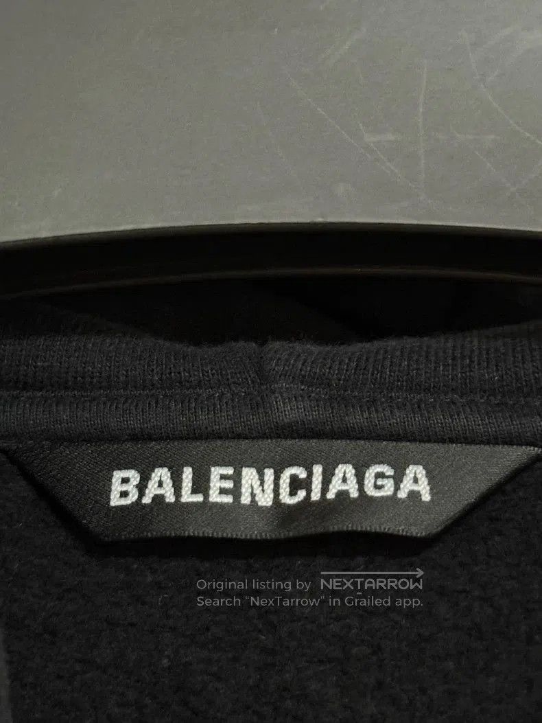 Balenciaga Balenciaga Embroidered BB Logo Hoodie. Size US S / EU 44-46 / 1 - 3 Thumbnail