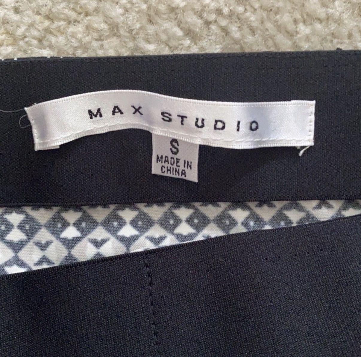 Other Max Studio Neutral Print Mini Skirt Size Small Size 27" / US 4 / IT 40 - 3 Thumbnail