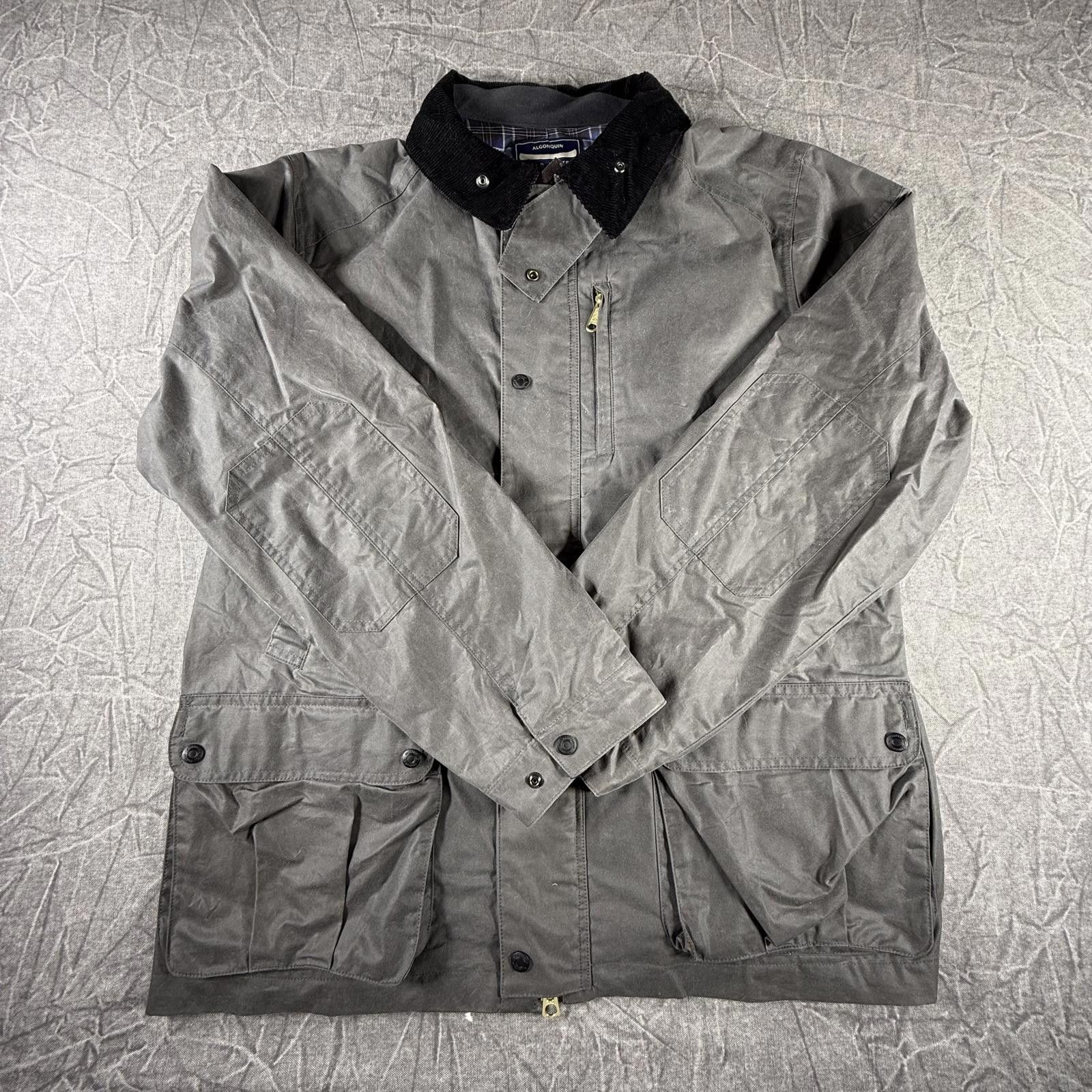 Other Algonquin Guideboat Company Jacket Men's L Grey Field Jacket Size US L / EU 52-54 / 3 - 1 Thumbnail