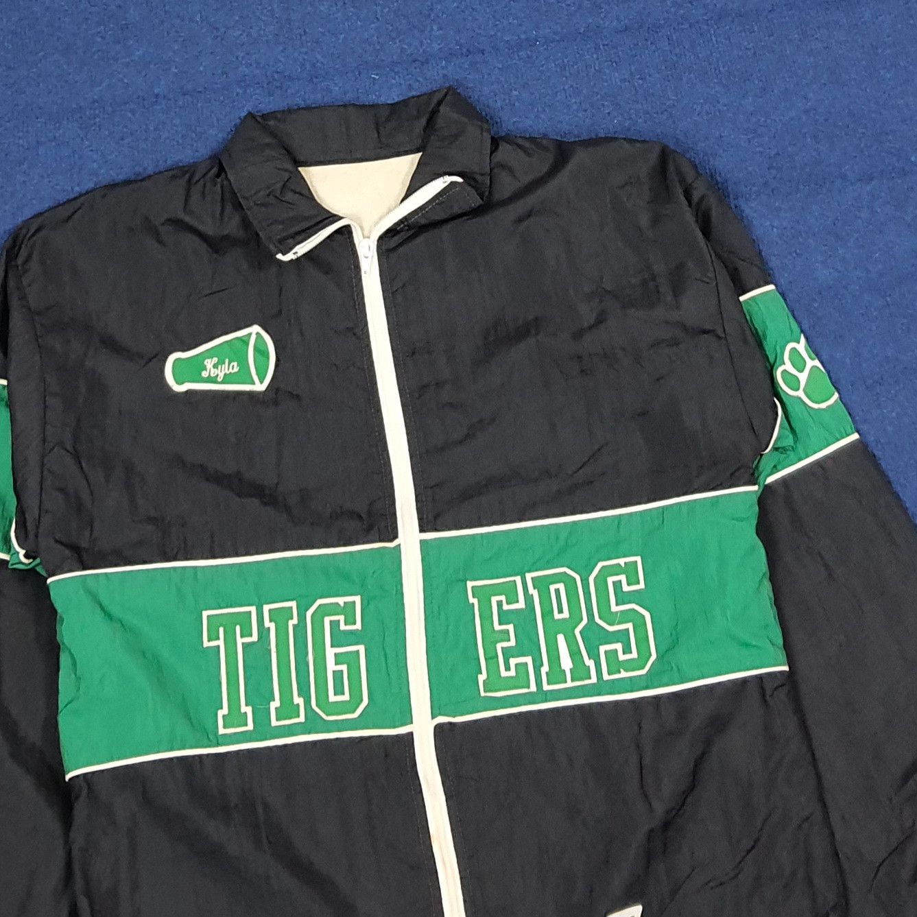 Vintage Vintage Varsity Spirit Kyla Tigers Zipper Jacket C270N12 Size US S / EU 44-46 / 1 - 2 Thumbnail
