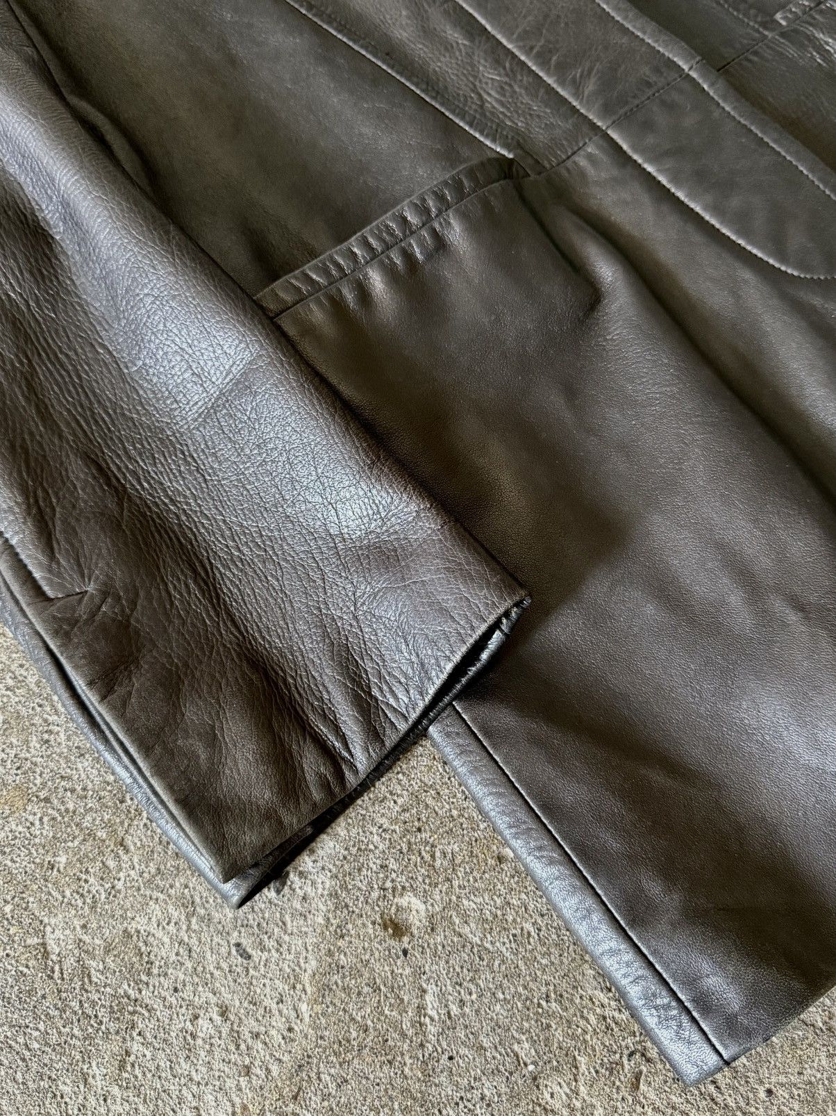 Gucci Gucci - Tom Ford - 1997 - Leather Jacket Size US XS / EU 42 / 0 - 3 Thumbnail