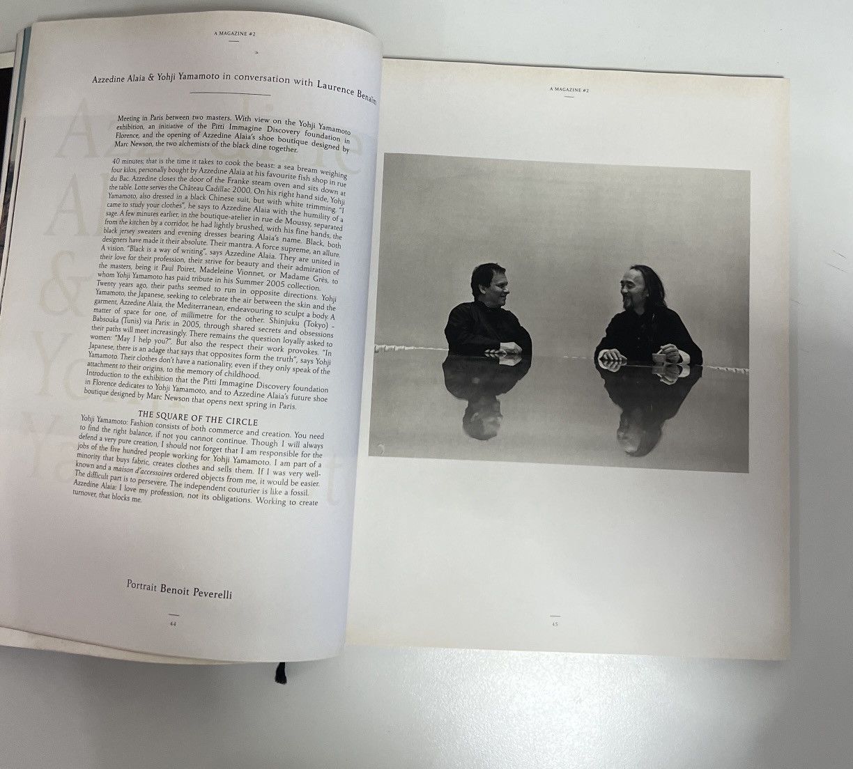 Yohji Yamamoto A magazine curated by Yohji Yamamoto Size ONE SIZE - 3 Thumbnail