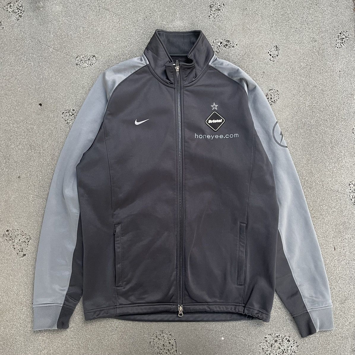 Nike FCRB X NIKE X FRAGMENT X VISVIM X HONEYEE.COM TRACK JACKET | Grailed