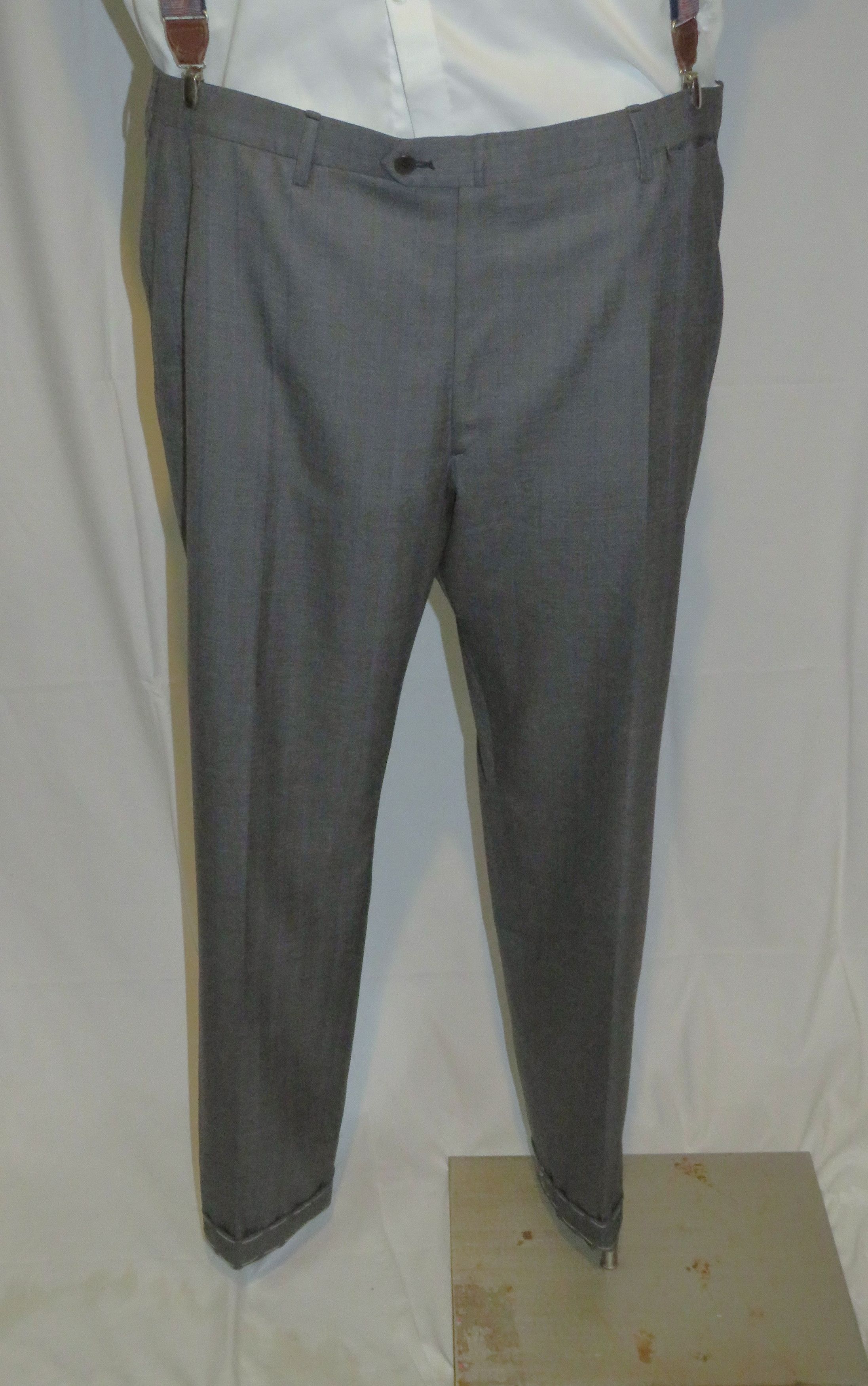 Brioni Gray Striped Silk Blend Current Two Button Suit 52R NWT Size 52R - 12 Thumbnail
