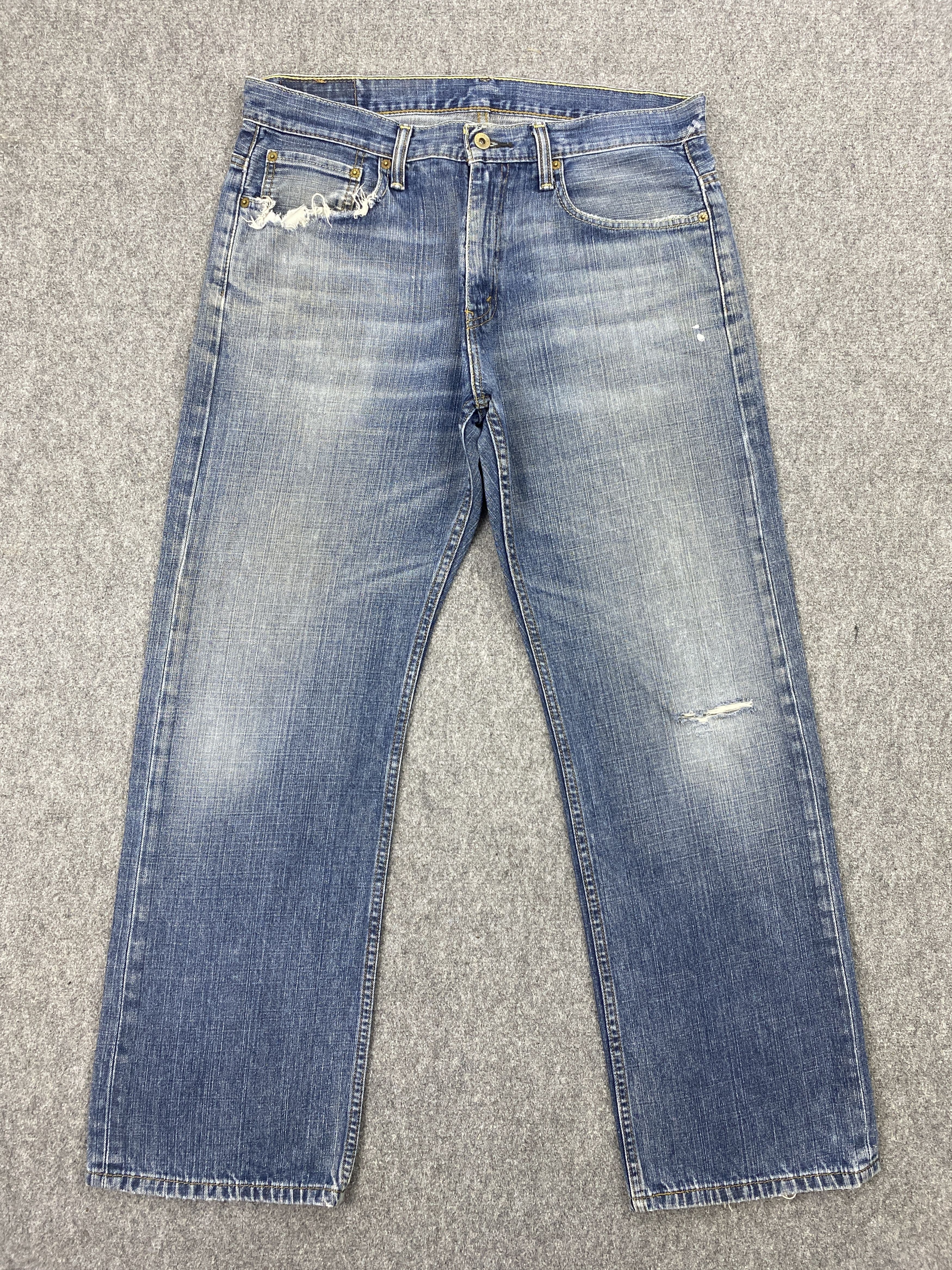 Levi's × Vintage Vintage Levi's 569 Faded Blue Jeans DP2327 Size US 34 / EU 50 - 1 Thumbnail