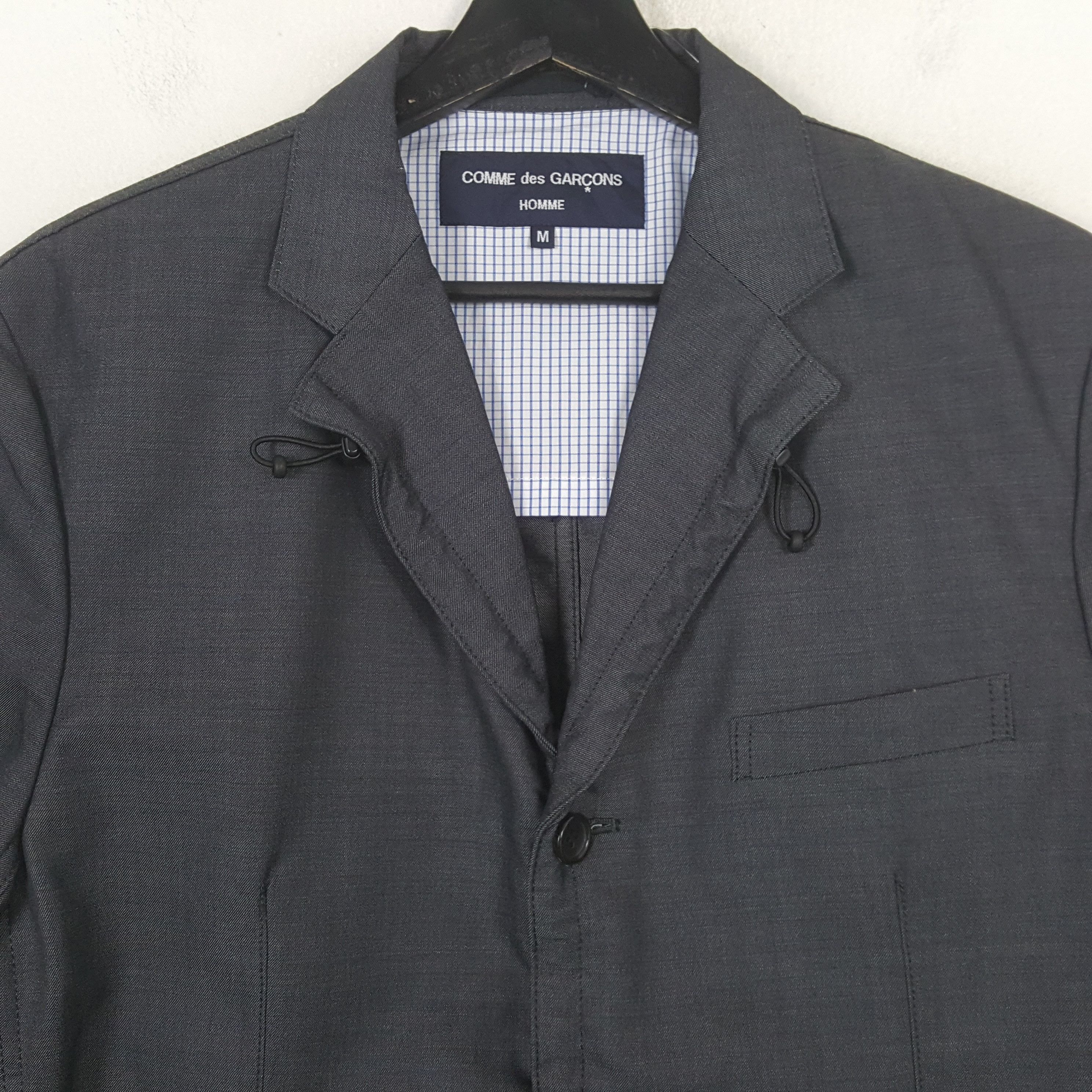 Comme des Garcons Homme × Japanese Brand × Vintage Comme Des Garcons Homme Designer Brand Blazer c282n28 Size US M / EU 48-50 / 2 - 2 Thumbnail