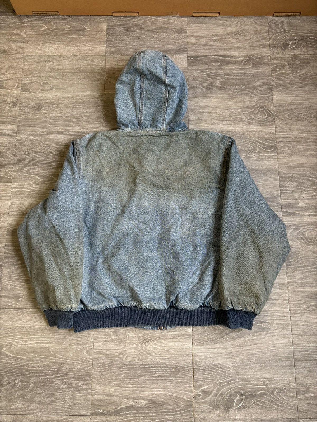 Supreme Supreme Reflective Arc Hooded Work Jacket Black FW25 Size US S / EU 44-46 / 1 - 8 Thumbnail