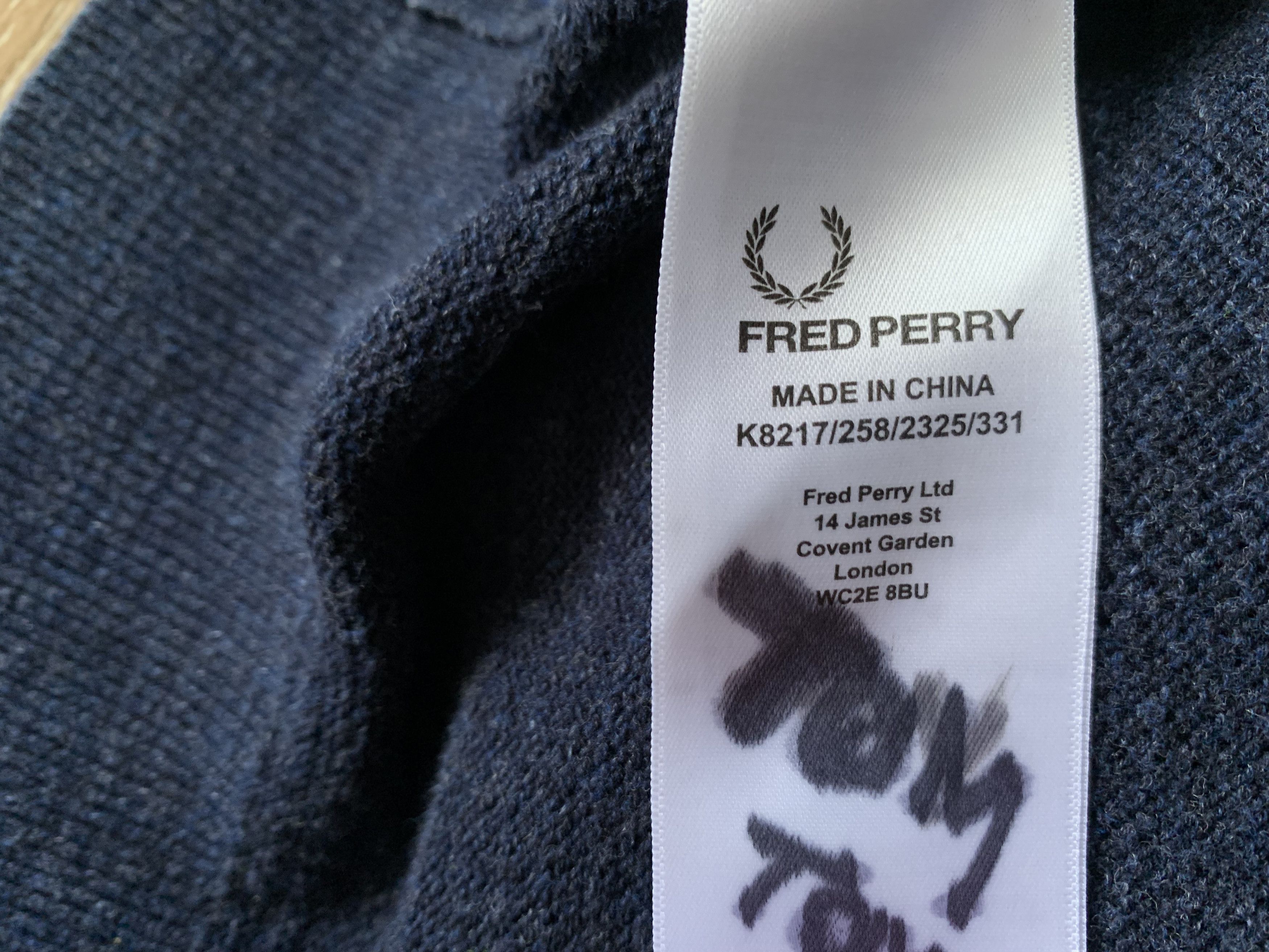 Fred Perry × Vintage Fred Perry Classic Cotton Crewneck Sweater Size US L / EU 52-54 / 3 - 7 Thumbnail