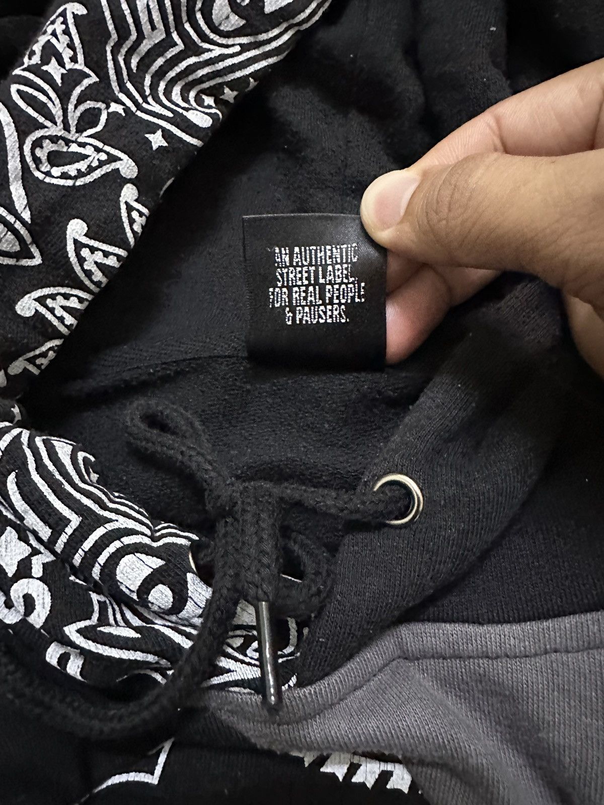 GOA Bone Soul Patchwork Pullover Hoodie Goa Lgb Kapital Y2K Size US L / EU 52-54 / 3 - 10 Thumbnail