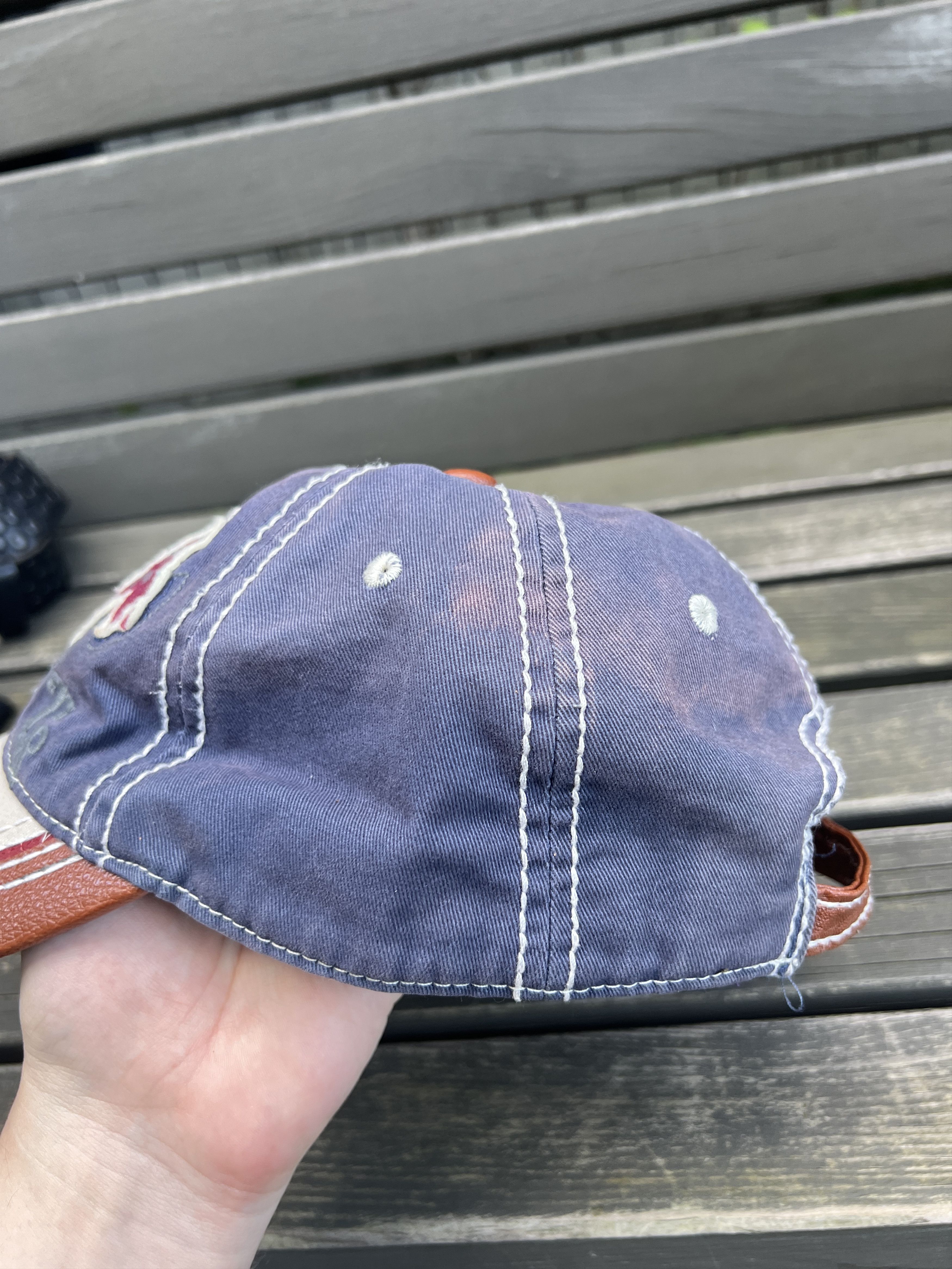True Religion True Religion Vintage Y2K Distressed Cap Size ONE SIZE - 6 Thumbnail