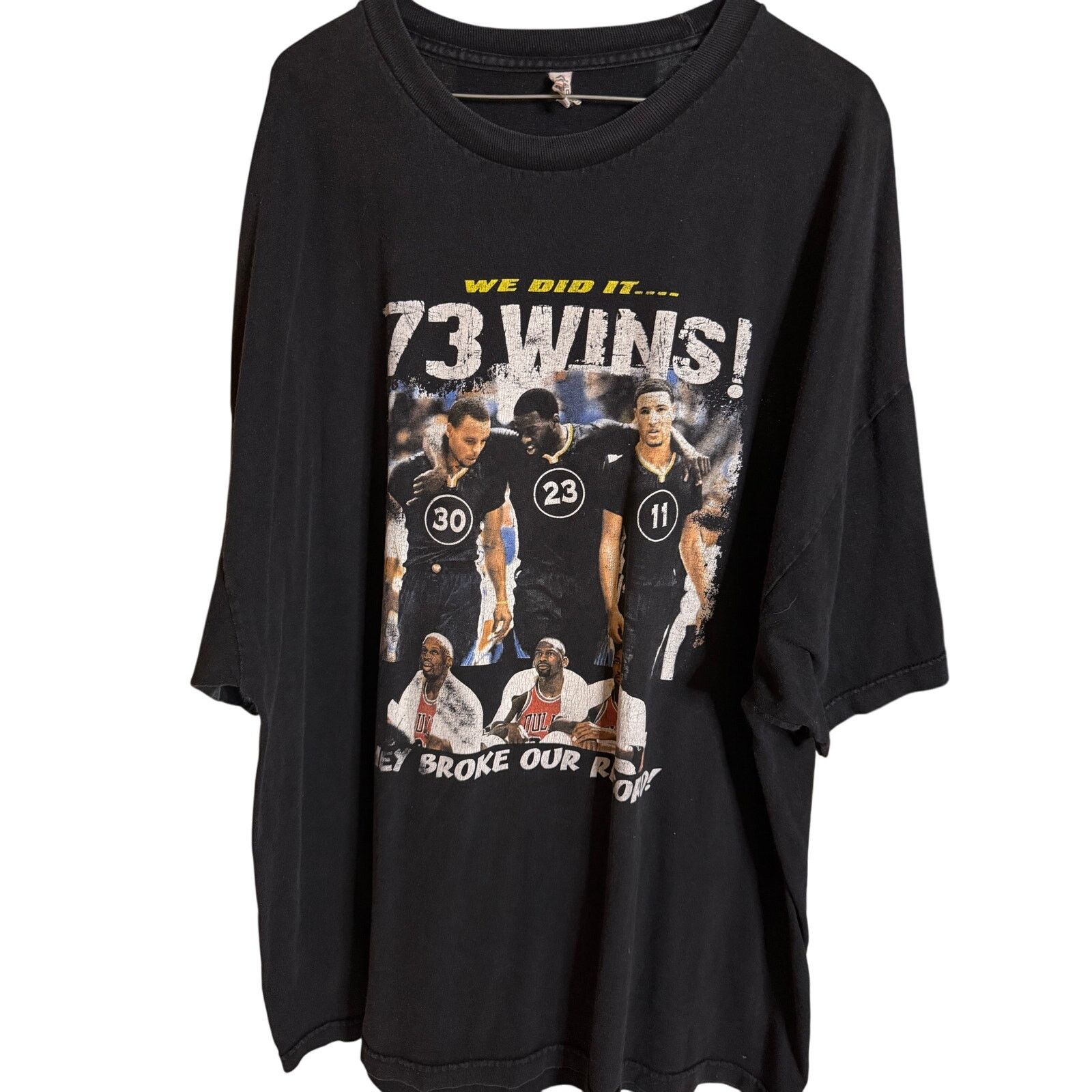 Alstyle Vintage Golden State Warriors 73 Wins Tee Size US XXL / EU 58 / 5 - 1 Thumbnail