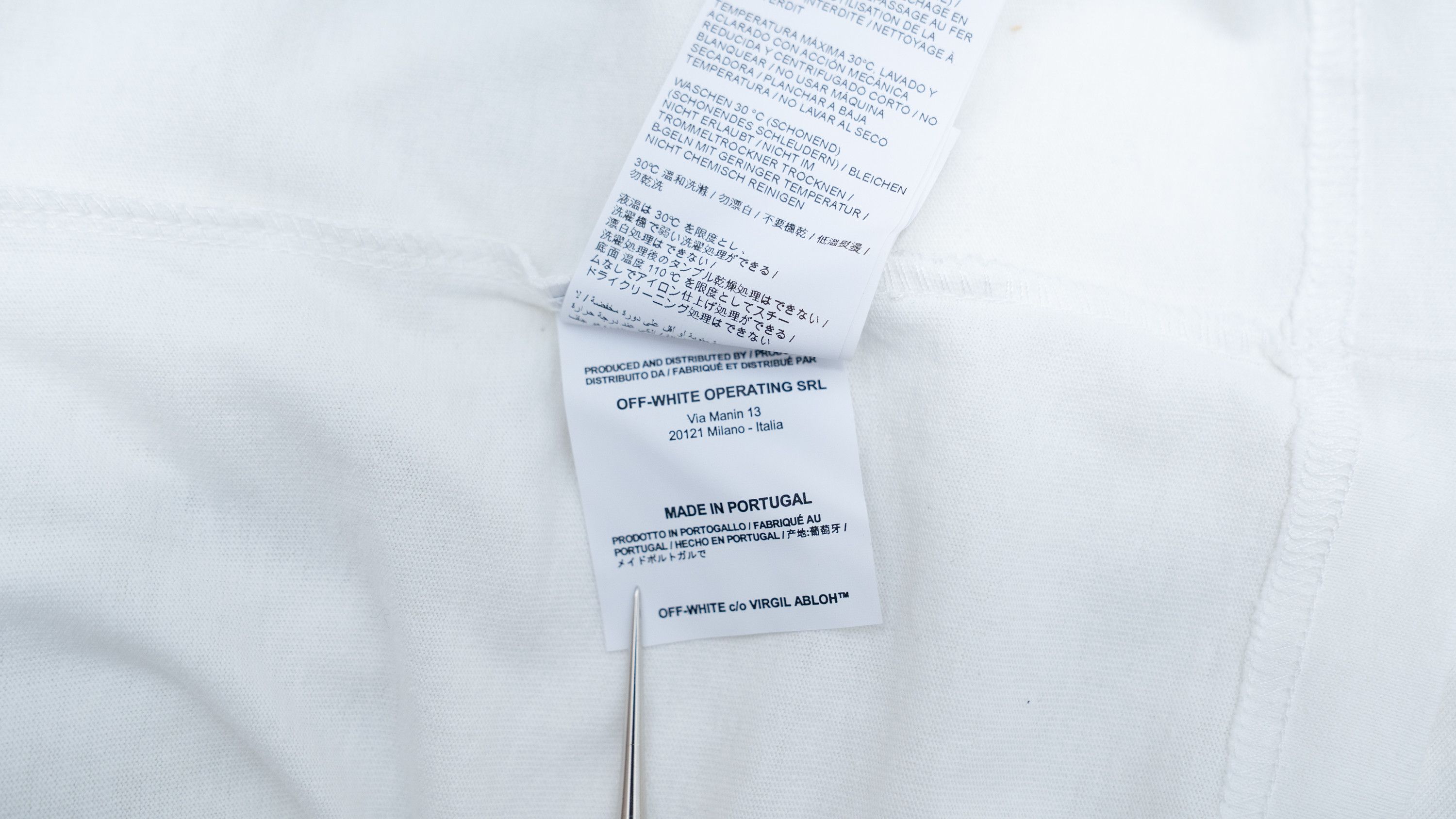 Off-White Spring-Summer 2019 Collection SUPER MEGA OVERTEE T-Shirt Size US XXS / EU 40 - 14 Thumbnail