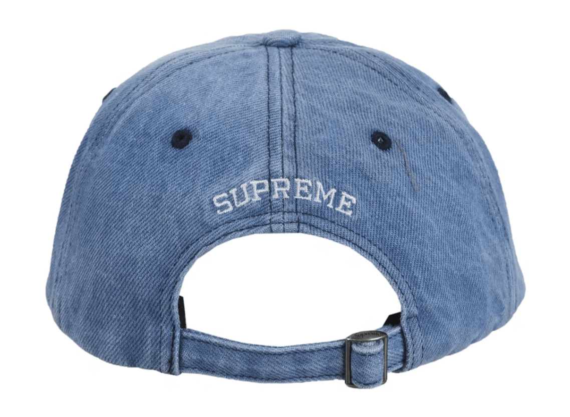 Supreme Supreme License Plate 6-Panel (FW25) Denim Sz Adjustable Size ONE SIZE - 2 Thumbnail