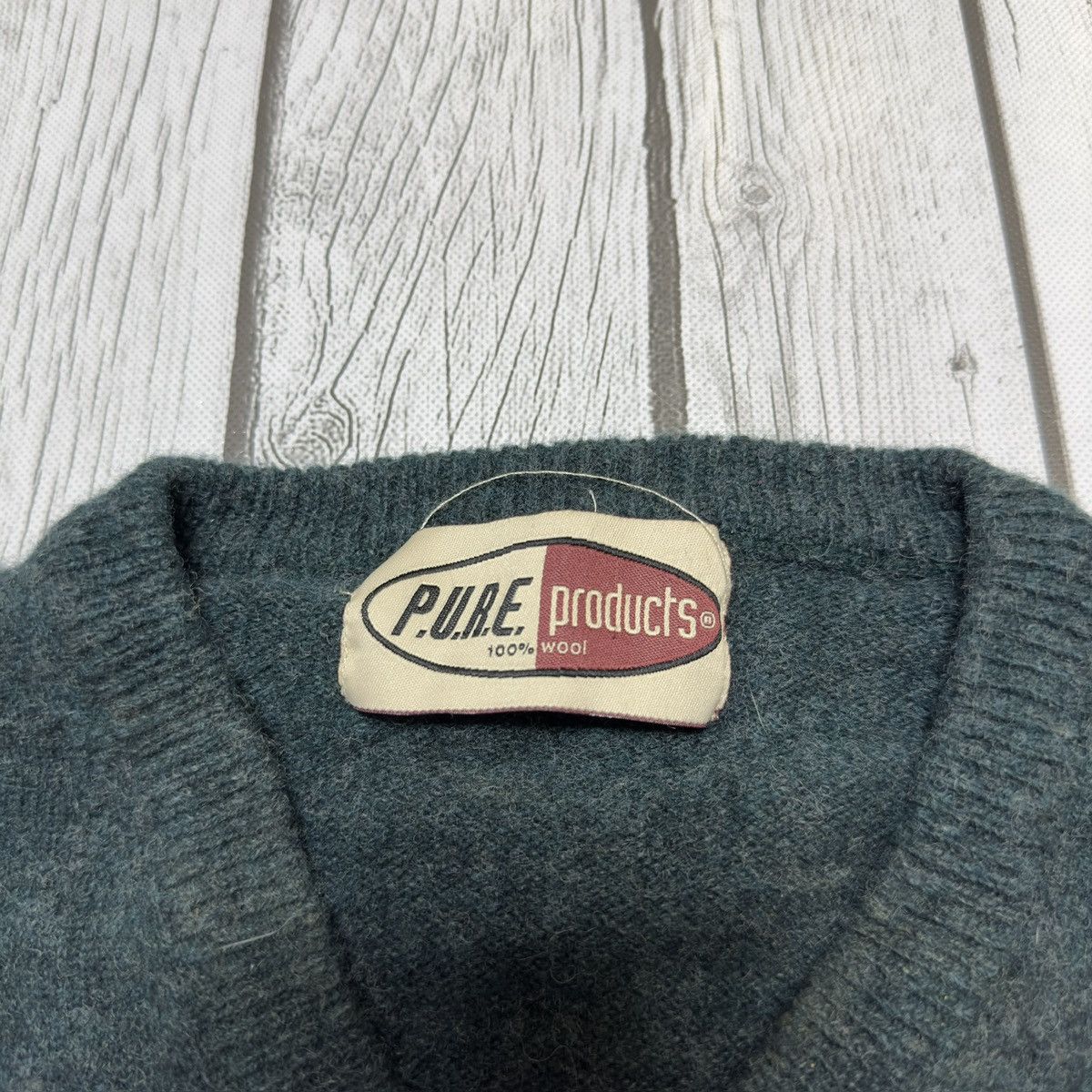 Vintage Vintage Pure Products sweater Size US M / EU 48-50 / 2 - 3 Thumbnail