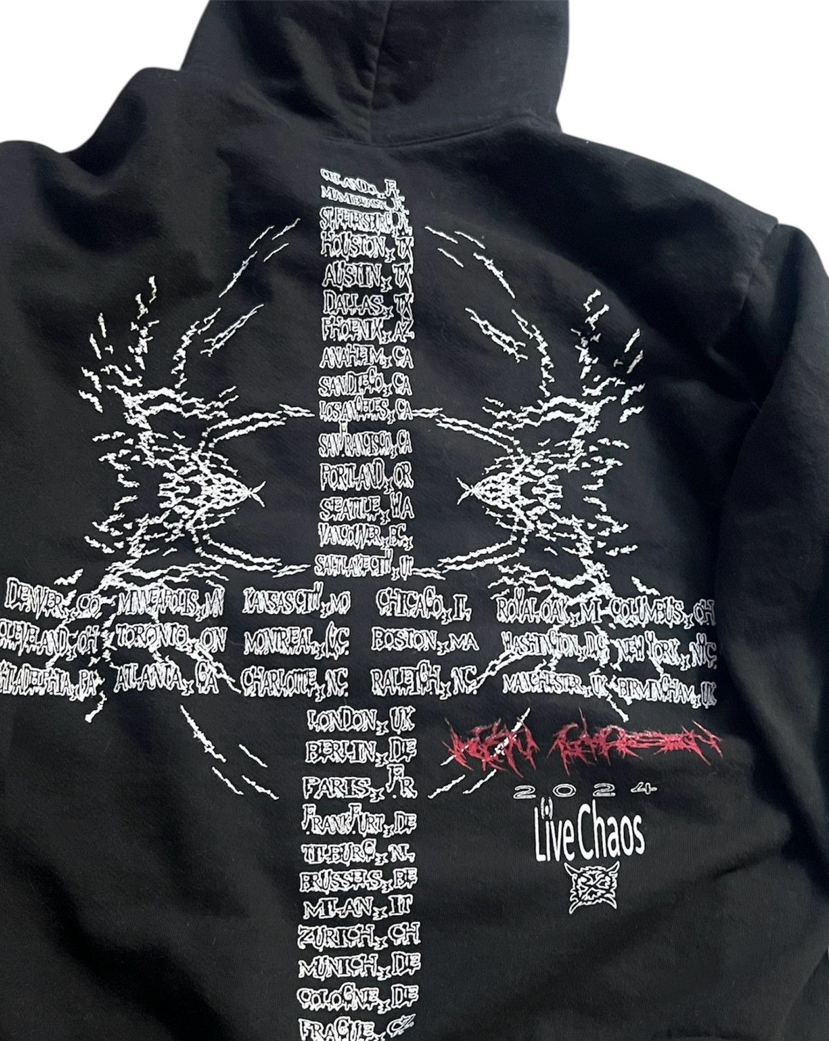 Ken Carson Ken carson a great chaos zip hoodie Size US L / EU 52-54 / 3 - 4 Thumbnail