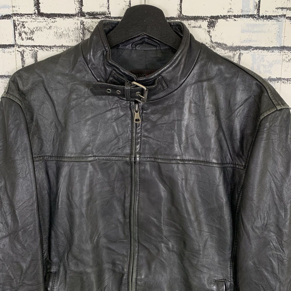 Bruno Magli × Designer Vintage M by Bruno Magli Leather Jacket Size US M / EU 48-50 / 2 - 4 Thumbnail