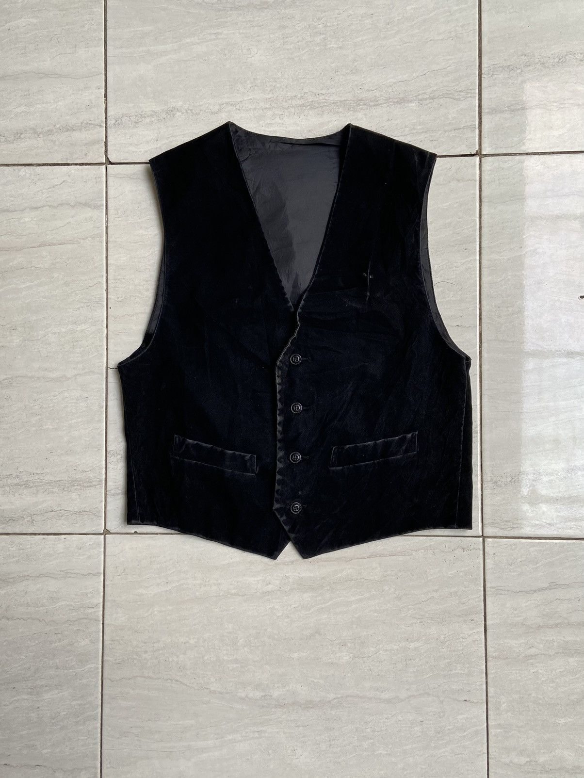 Designer × Japanese Brand Japanese Brand Black Vest Size US S / EU 44-46 / 1 - 6 Thumbnail