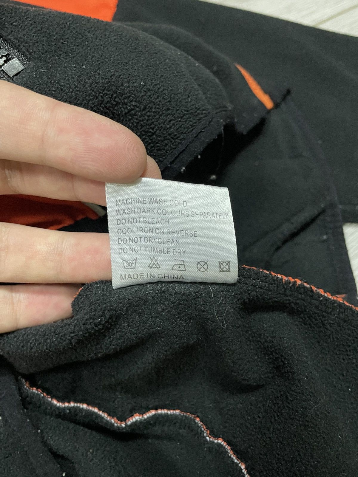 Japanese Brand × Vintage Kawasaki kMr vintage fleece zip jacket Size US L / EU 52-54 / 3 - 8 Thumbnail