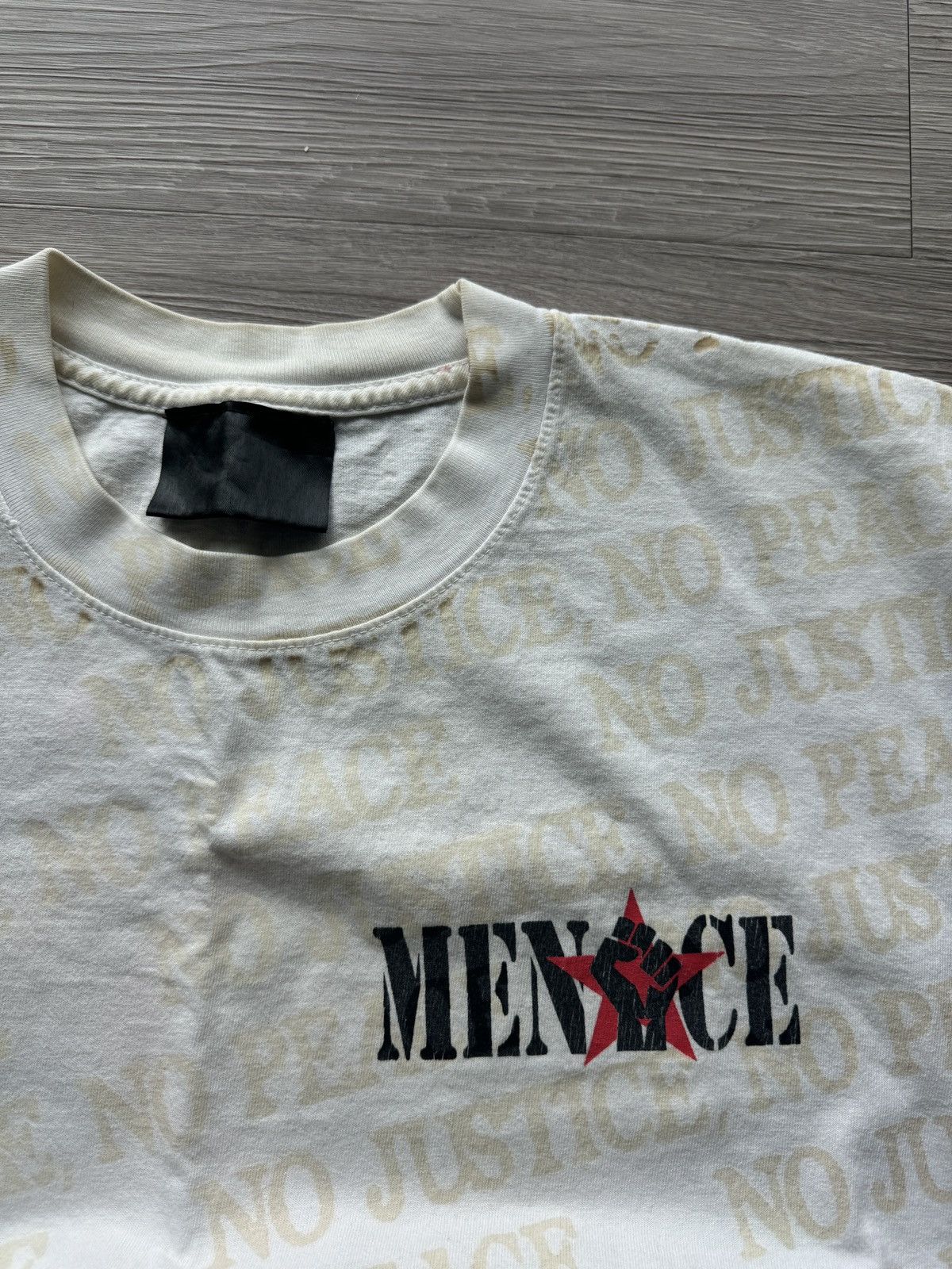 Menace MENACE T-SHIRT Size US XL / EU 56 / 4 - 2 Thumbnail