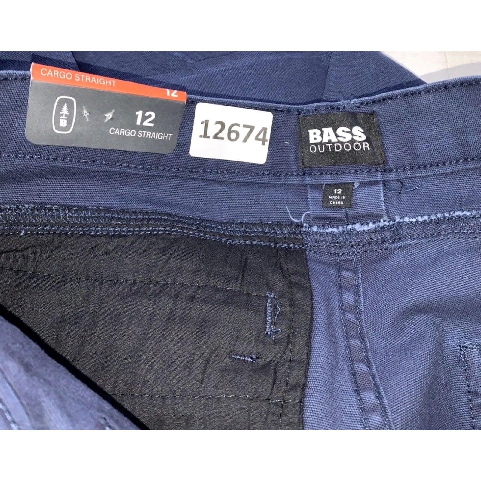 Vintage VINTAGE Bass Outdoor Canvas Cargo Pants Womens 12 NWI-12674 Size 34" / US 12 / IT 48 - 4 Thumbnail