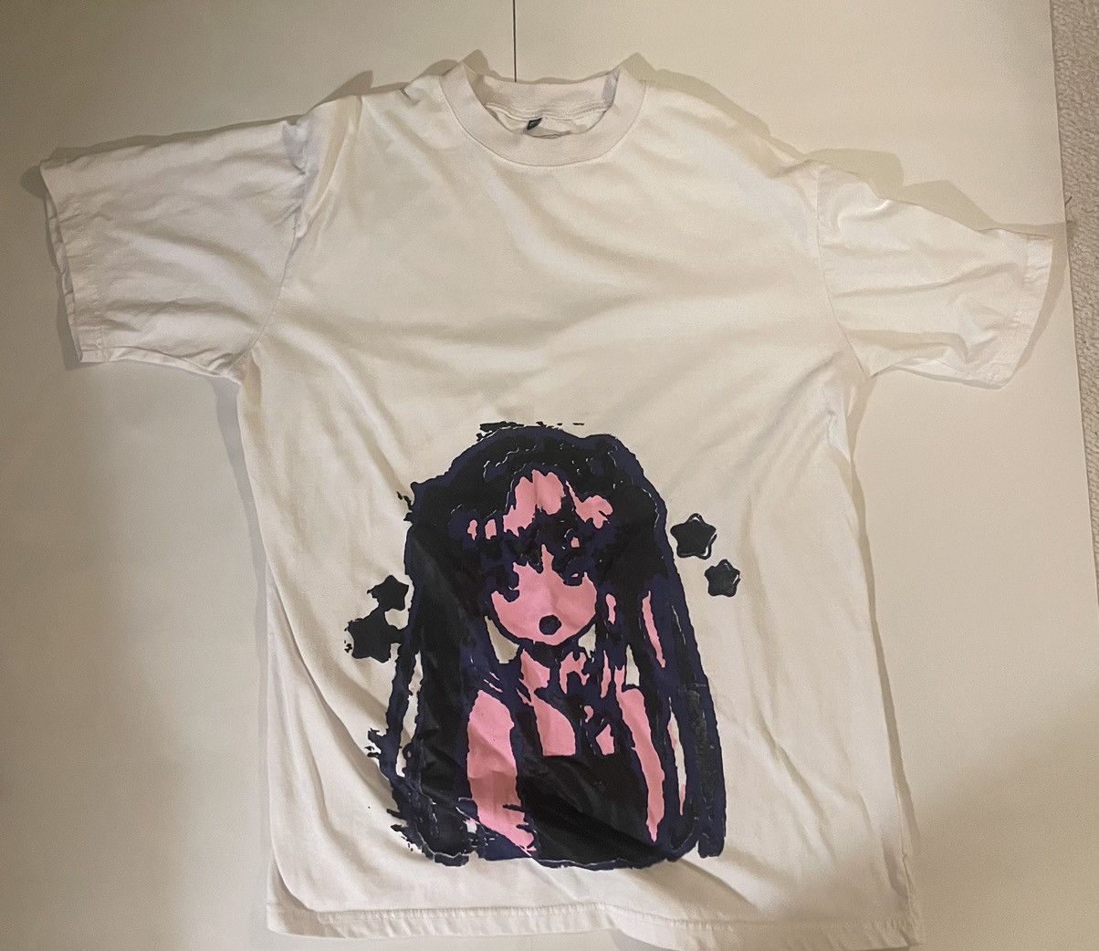 Japanese Brand Anime Girl Tee Size US XL / EU 56 / 4 - 1 Thumbnail