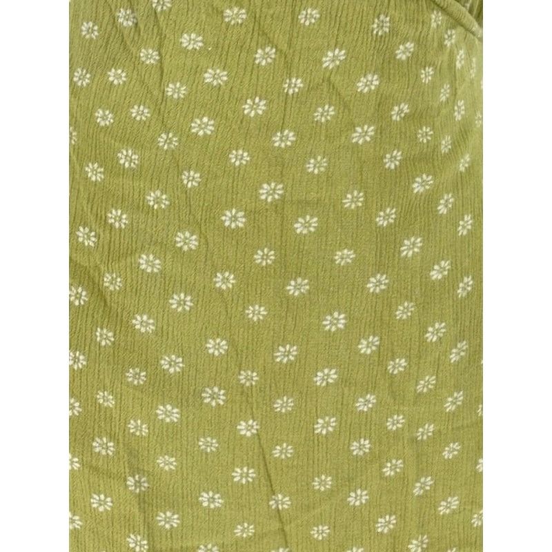 Billabong Billabong Green and White Wrap and Roll Wrap Dress Size M / US 6-8 / IT 42-44 - 5 Thumbnail