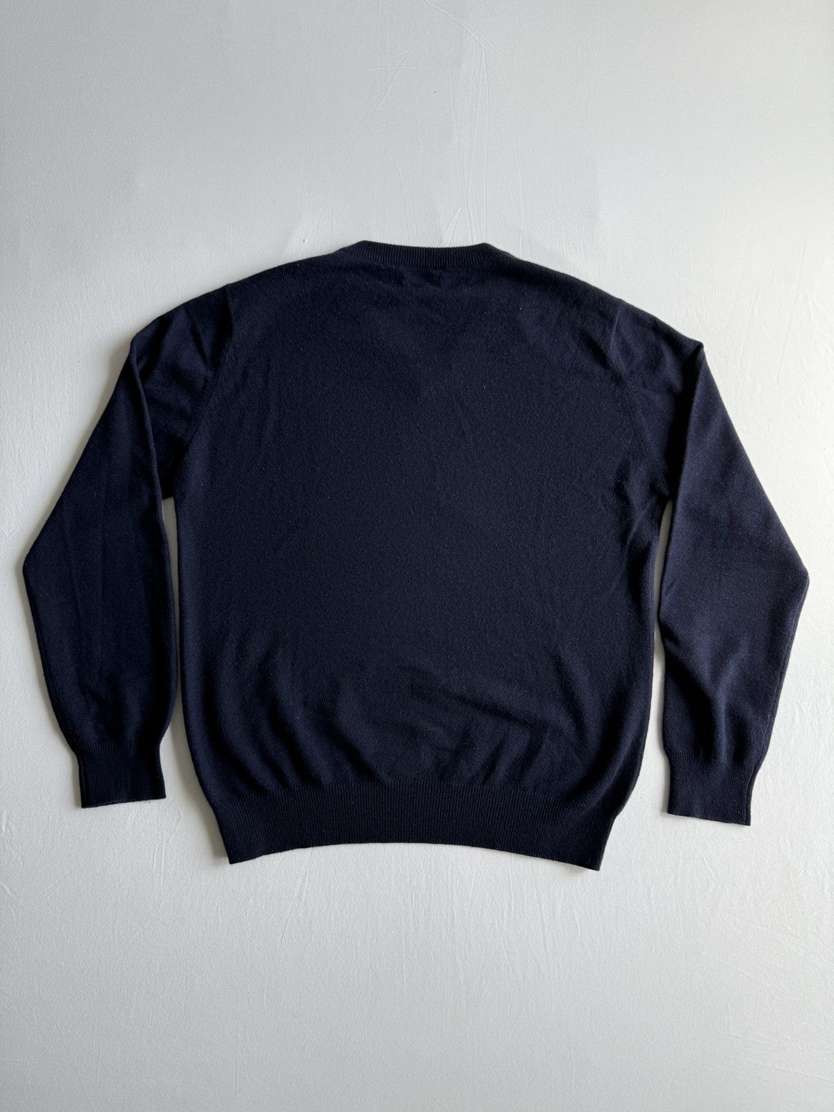 Hermes Hermes Midnight Blue Cashmere Sweater Size US L / EU 52-54 / 3 - 2 Thumbnail
