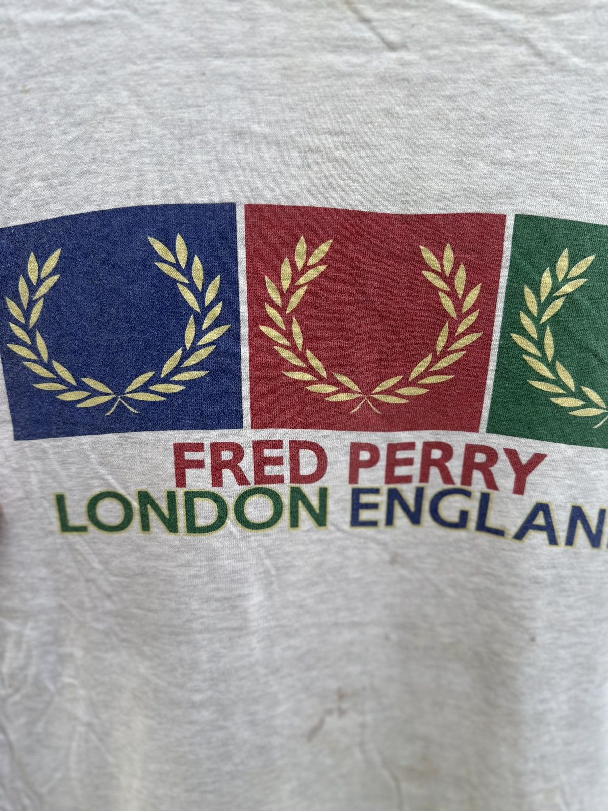 Fred Perry × Vintage Vintage Fred Perry Faded Tee Size US M / EU 48-50 / 2 - 2 Thumbnail