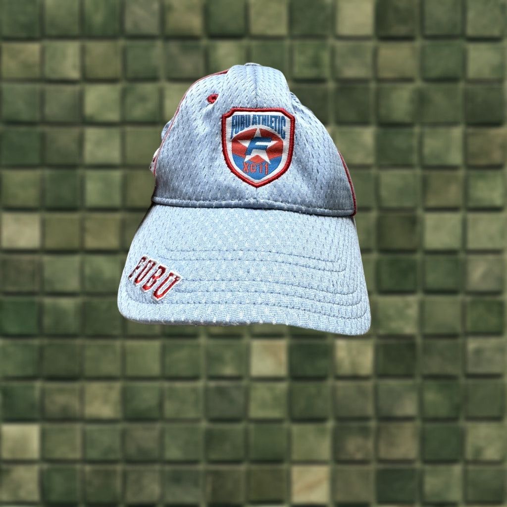 Fubu VINTAGE Fubu Panel Cap Hat Mens One Size Blue Athletic 05 Cap Size ONE SIZE - 1 Thumbnail
