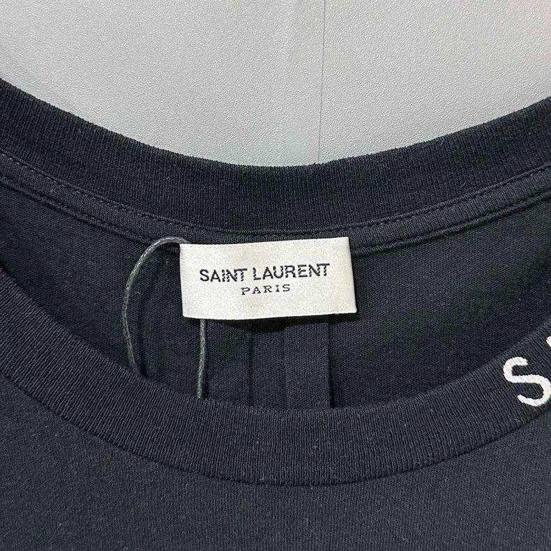 Saint Laurent Paris Saint Laurent Paris Note Short Sleeve 2505-Nextarrow Size US S / EU 44-46 / 1 - 5 Thumbnail