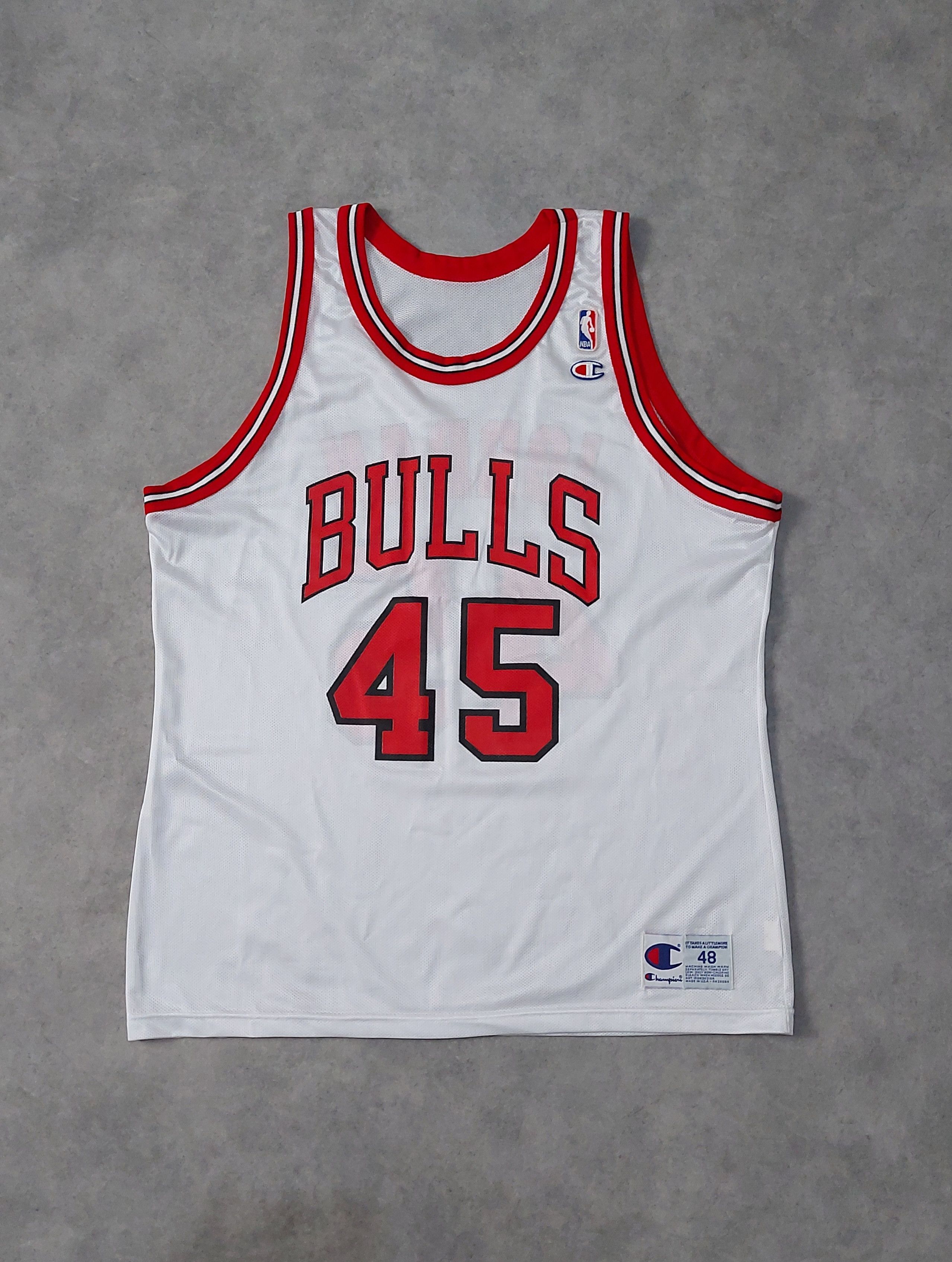 Champion × NBA × Vintage Vintage Chicago Bulls Michael Jordan NBA Jersey ,size 48 Size US L / EU 52-54 / 3 - 1 Thumbnail