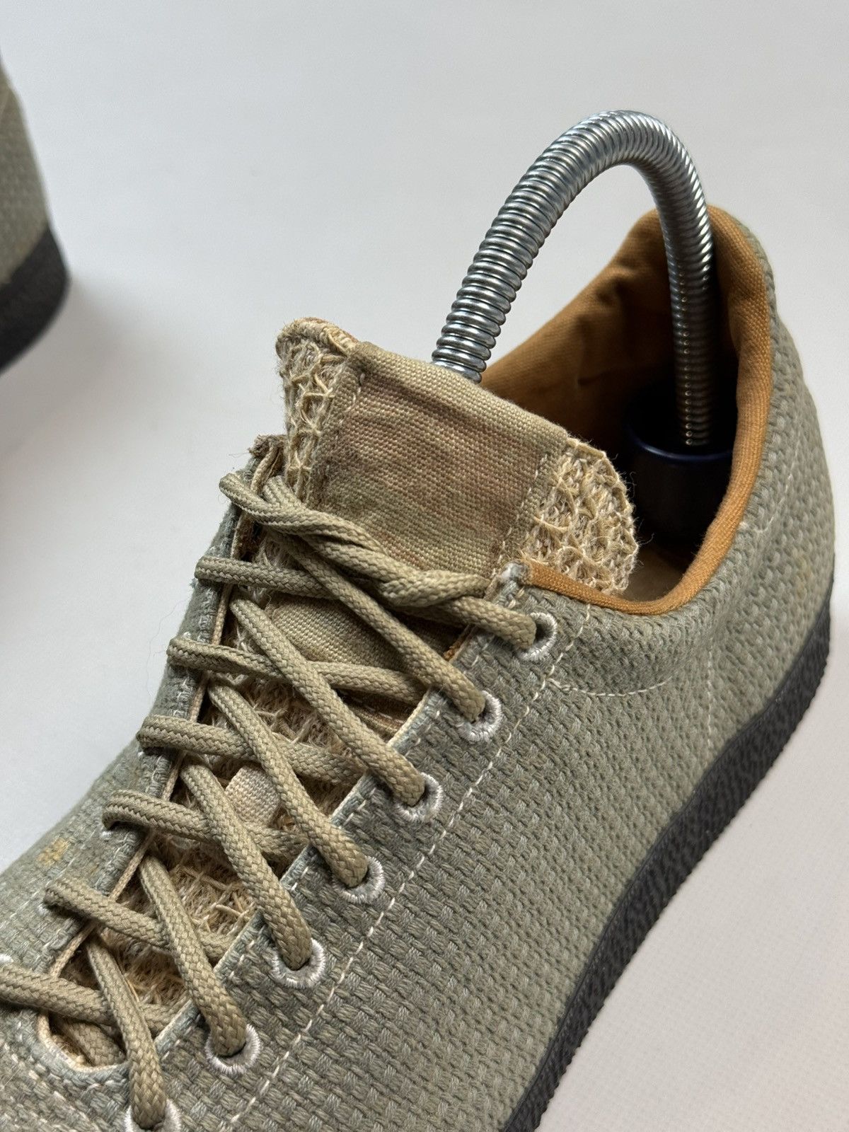 Adidas Adidas Gazelle OP Grun Hemp Low Top Lace Up Sneakers Shoes Size US 9 / EU 42 - 13 Thumbnail