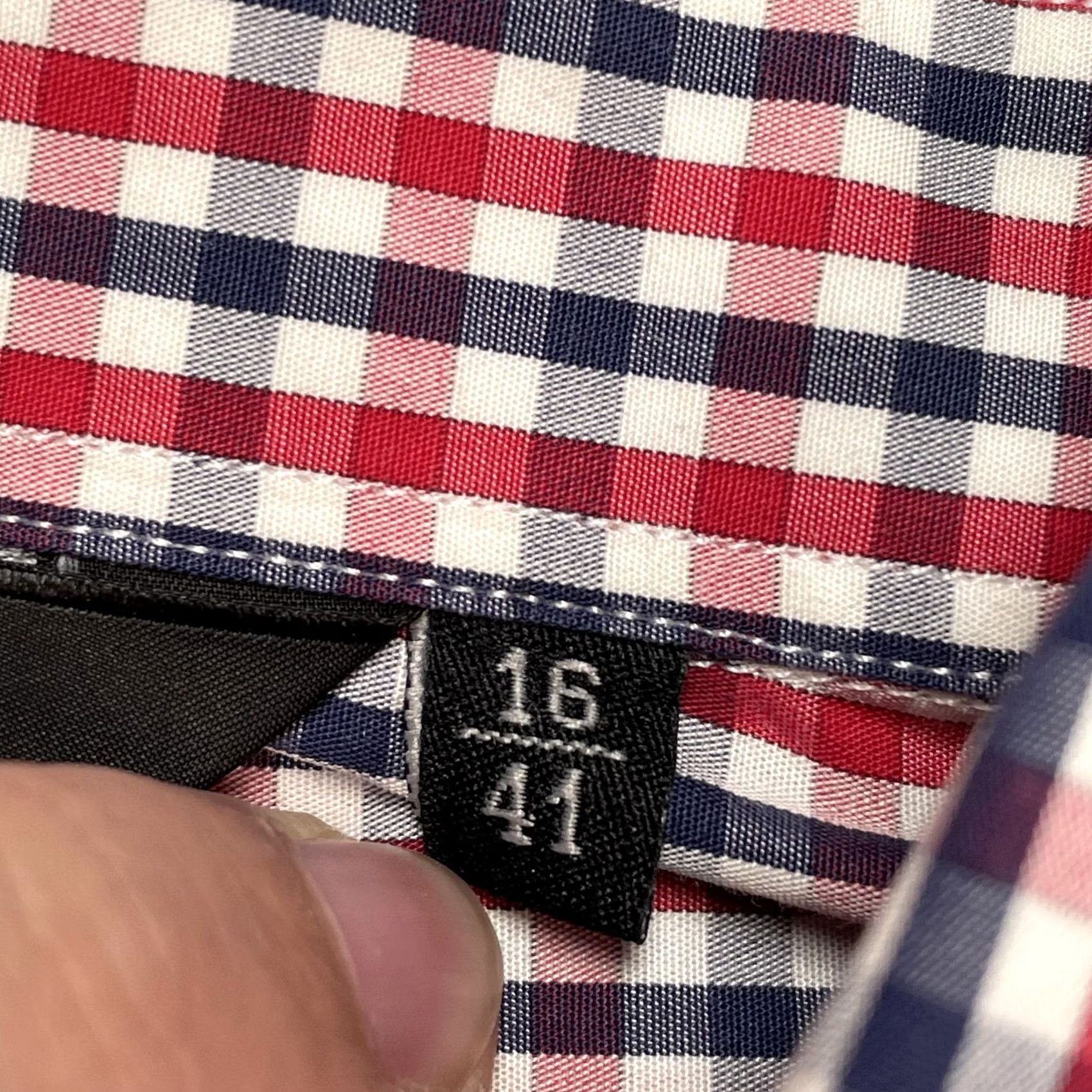 Paul Smith Paul Smith Shirt Mens Large Check The Byard Slim Fit Italy Long Sleeve Size US L / EU 52-54 / 3 - 3 Thumbnail
