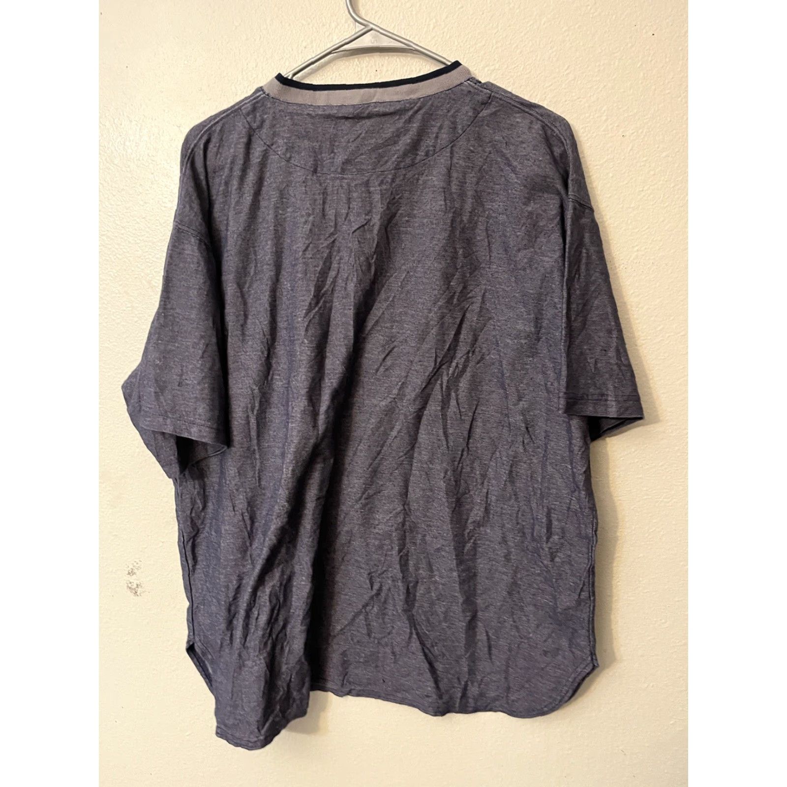 Nautica Nautica Sleepwear Navy Blue V Neck Pajama T Shirt Size Large Size US L / EU 52-54 / 3 - 3 Thumbnail