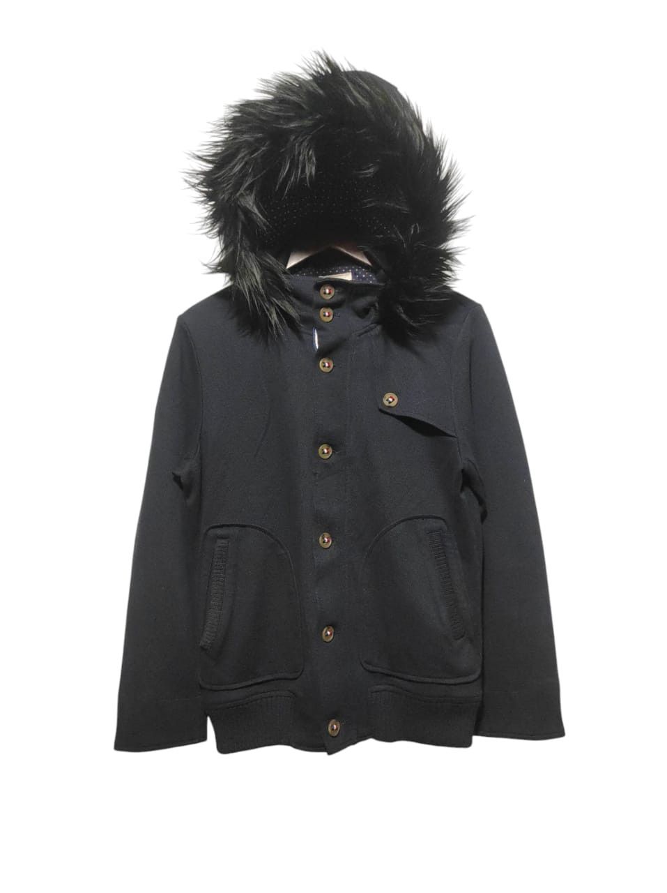 If Six Was Nine TKMIXPICE Button Fur Hoodie Ifsixwasnine Lgb Style Size US S / EU 44-46 / 1 - 1 Thumbnail