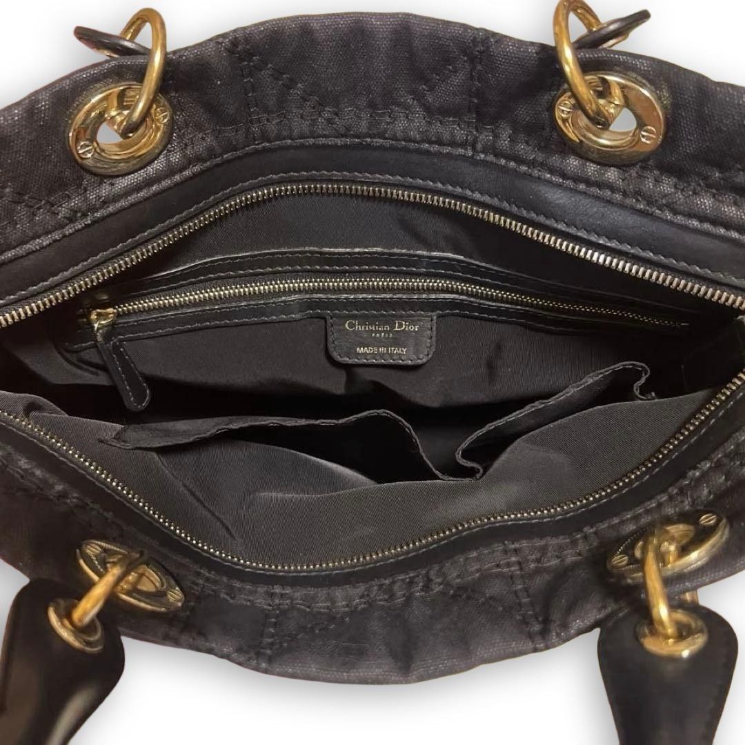 Dior Christian Dior - Cannage Tote Bag Preloved Size ONE SIZE - 7 Thumbnail