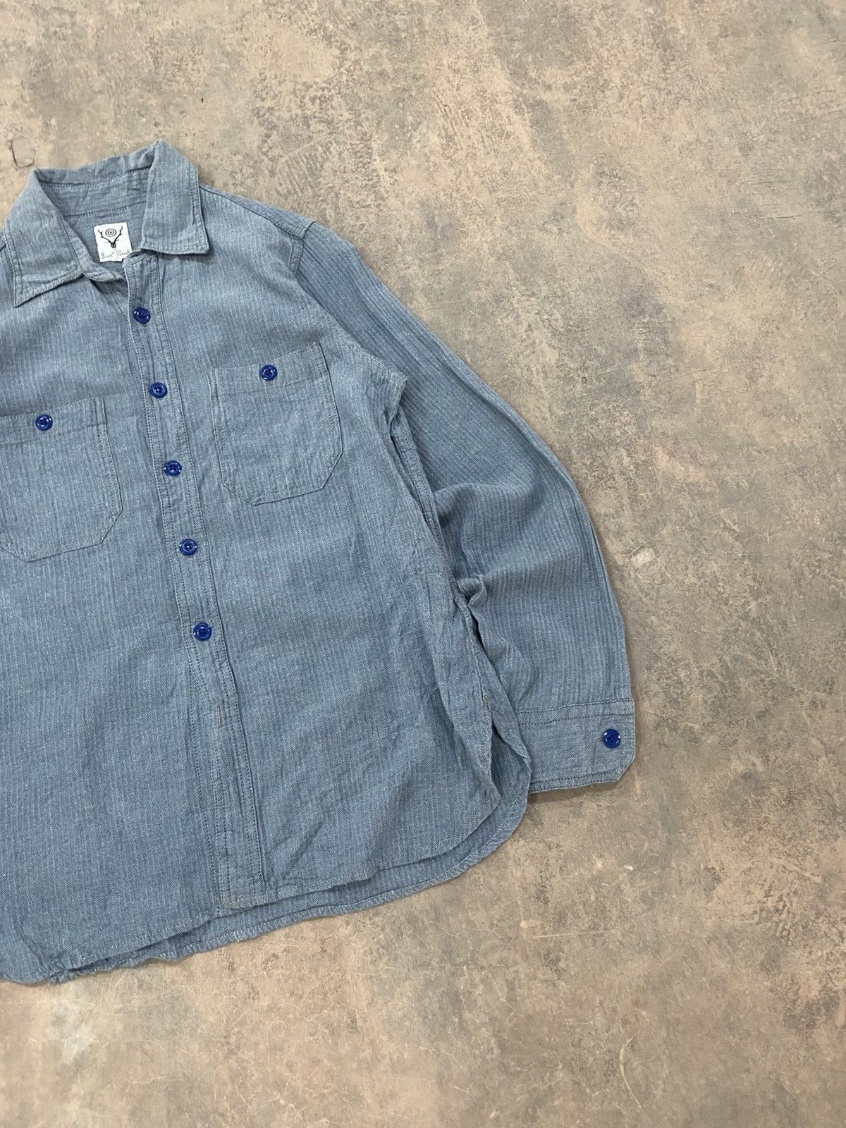 Needles NEPENTHES SOUTH2 WEST8 LS SHIRT JAPAN Size US S / EU 44-46 / 1 - 5 Thumbnail