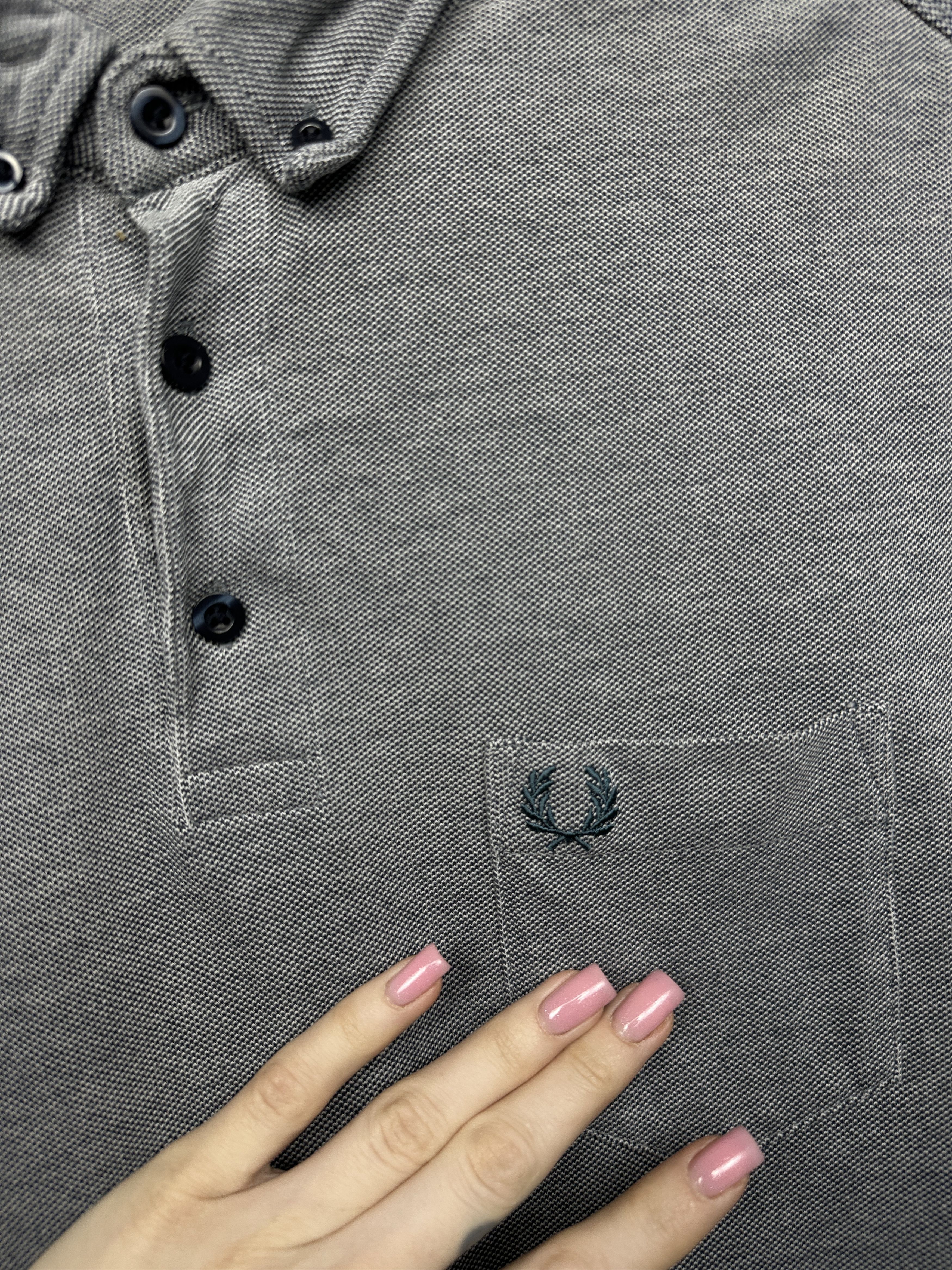 Fred Perry Fred Perry Mens Long Sleeve Polo Shirt Size US L / EU 52-54 / 3 - 3 Thumbnail