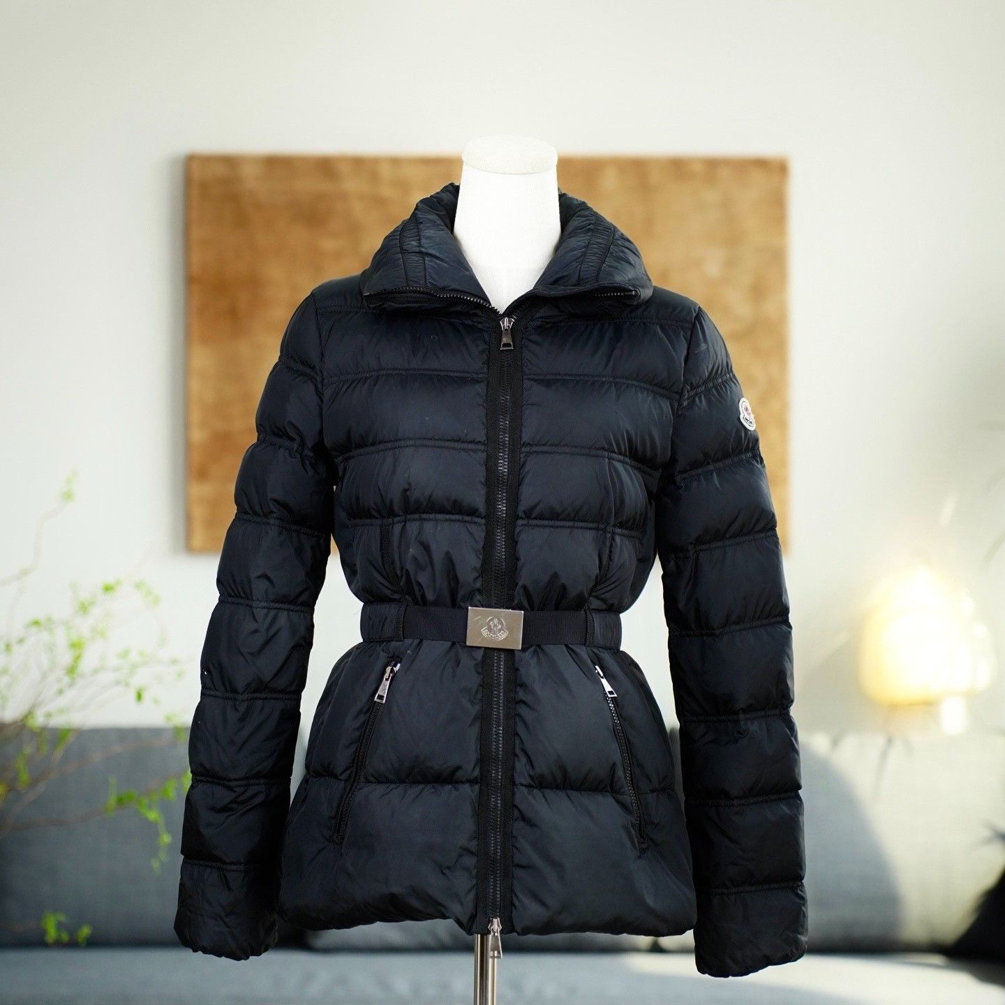 Moncler Moncler Down Black Down Jacket M Women Size M / US 6-8 / IT 42-44 - 1 Thumbnail
