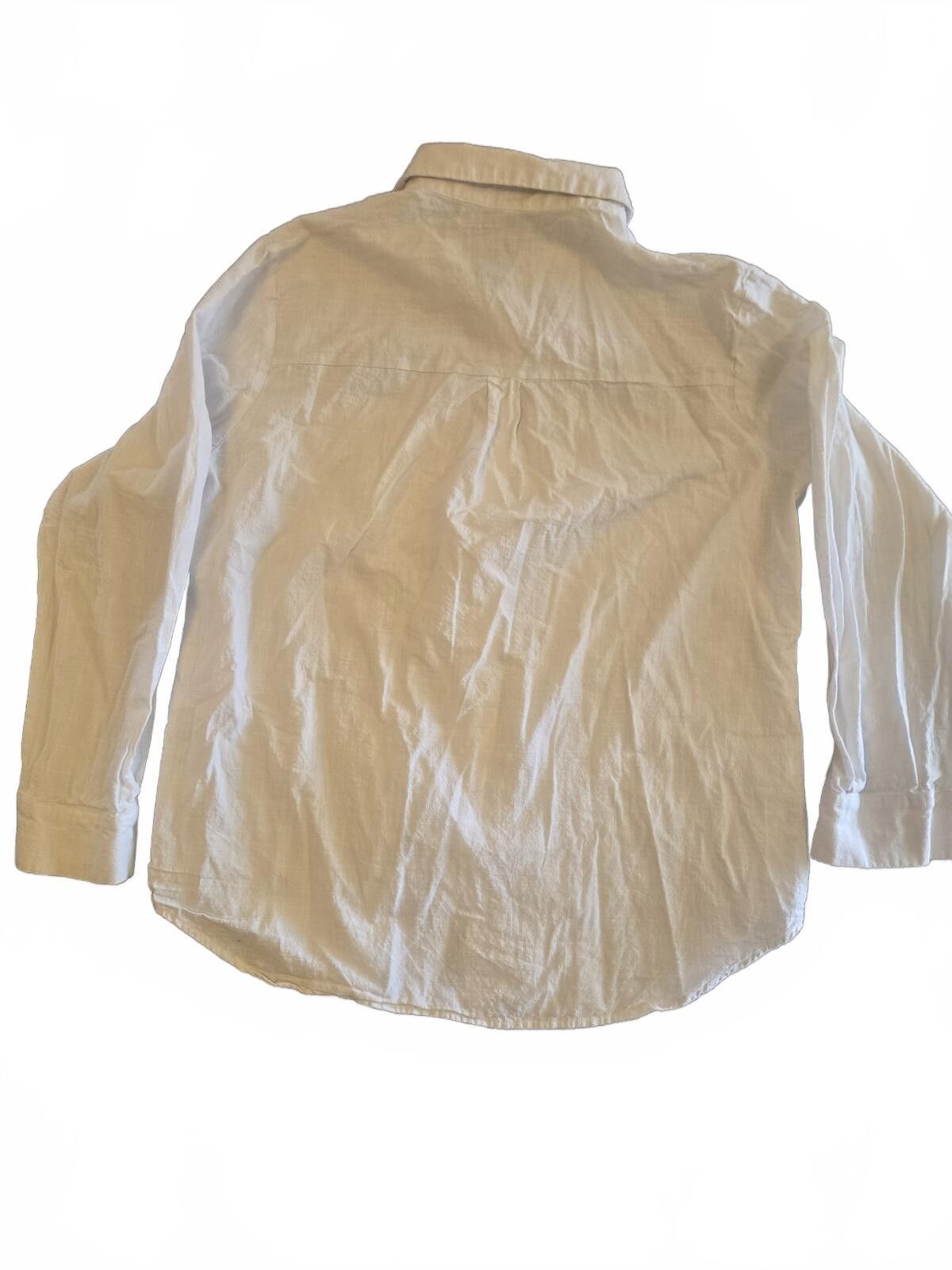 Unknown London Minimalist L Cotton Button-Down Shirt Cleangirl Coastal Size L / US 10 / IT 46 - 3 Thumbnail