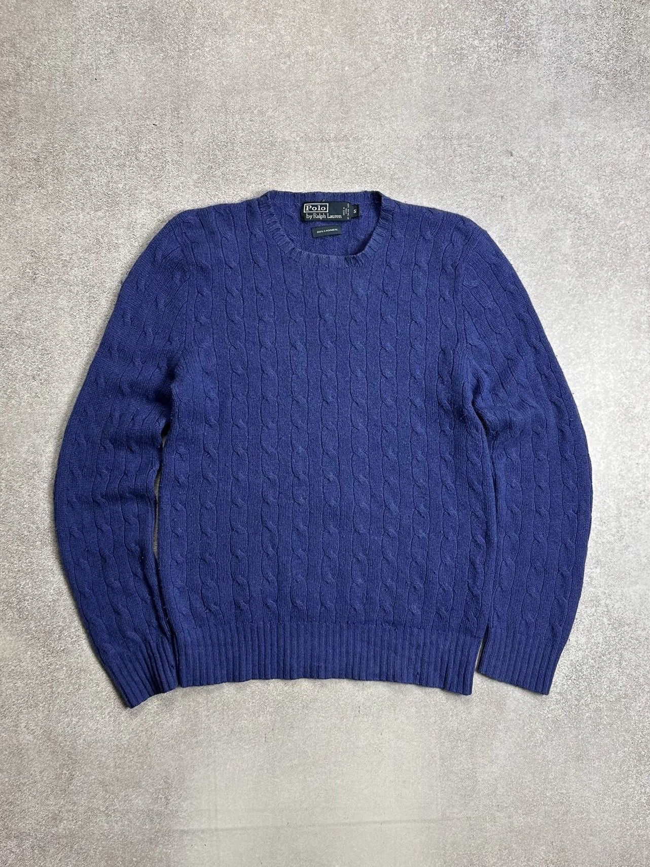 Polo Ralph Lauren Vintage Polo Ralph Lauren Big Knit Archival Sweater S Size US S / EU 44-46 / 1 - 1 Thumbnail