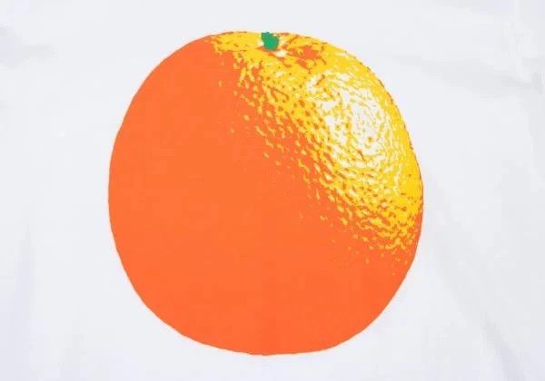 Comme des Garcons Comme des Garcons Retro white orange top Size S / US 4 / IT 40 - 7 Thumbnail