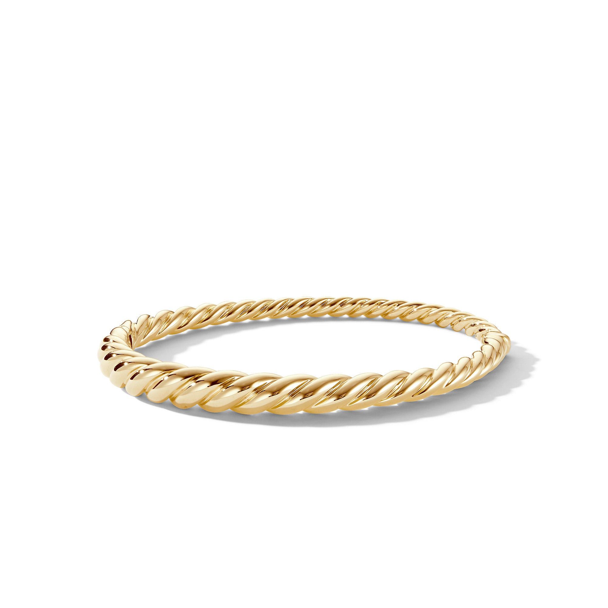 David Yurman oc11z1025 B13591 Pure Form Cable Bracelet in 18K in Golden Size ONE SIZE - 1 Thumbnail